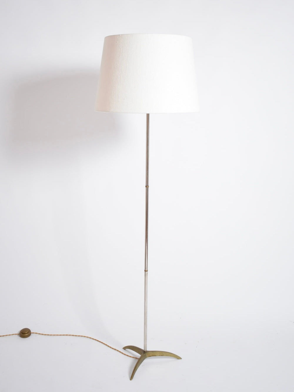 Tripod Floor Lamp attributed to Maison Jansen, 1960s