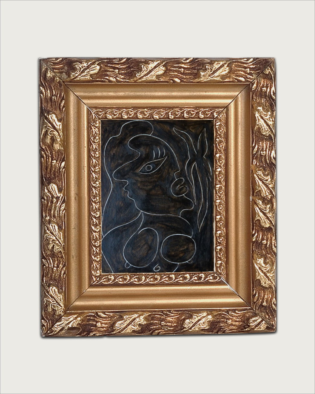 Je Pense, donc Je Suis no.3, Painting