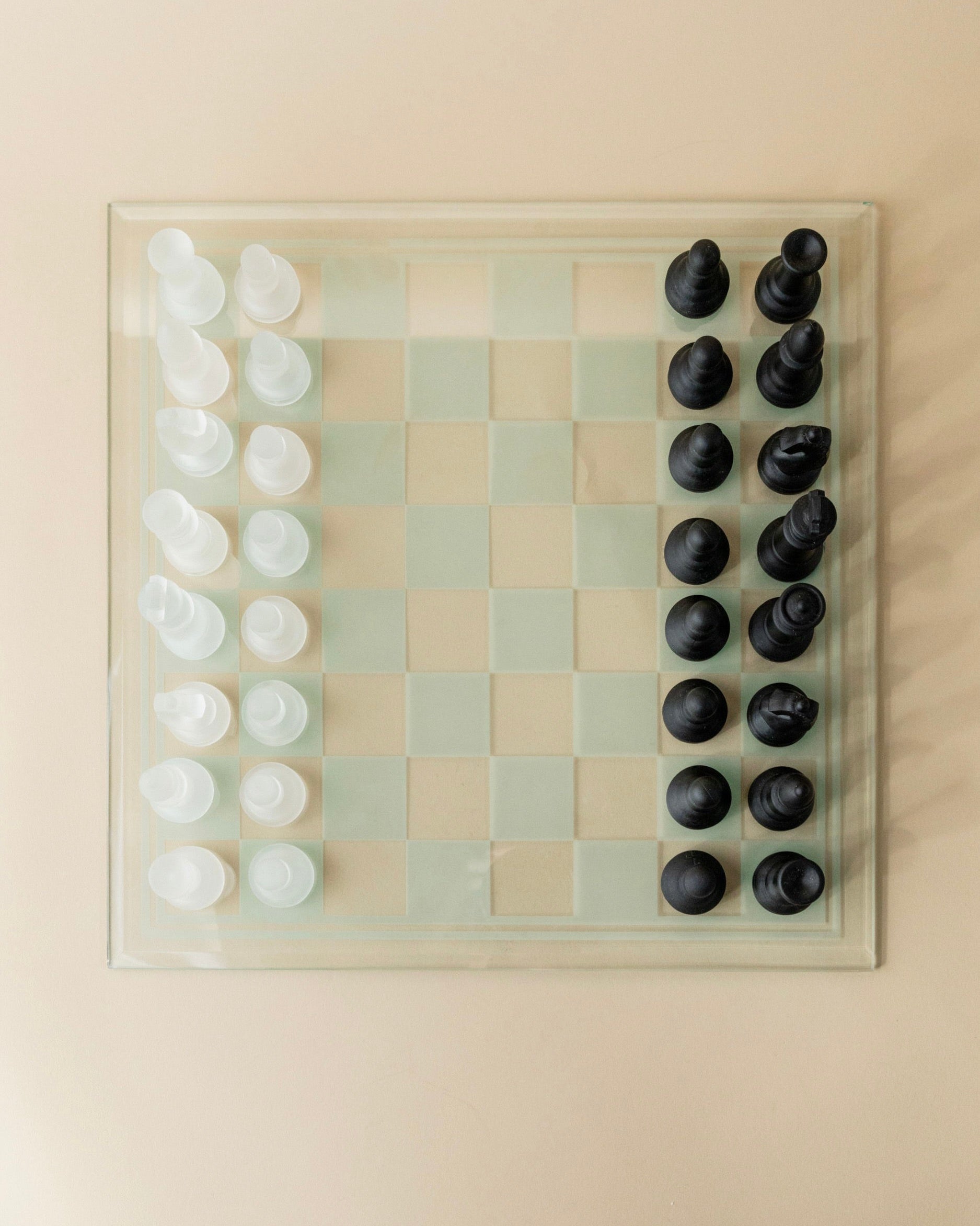 Glass Chessboard, Italy 1980s