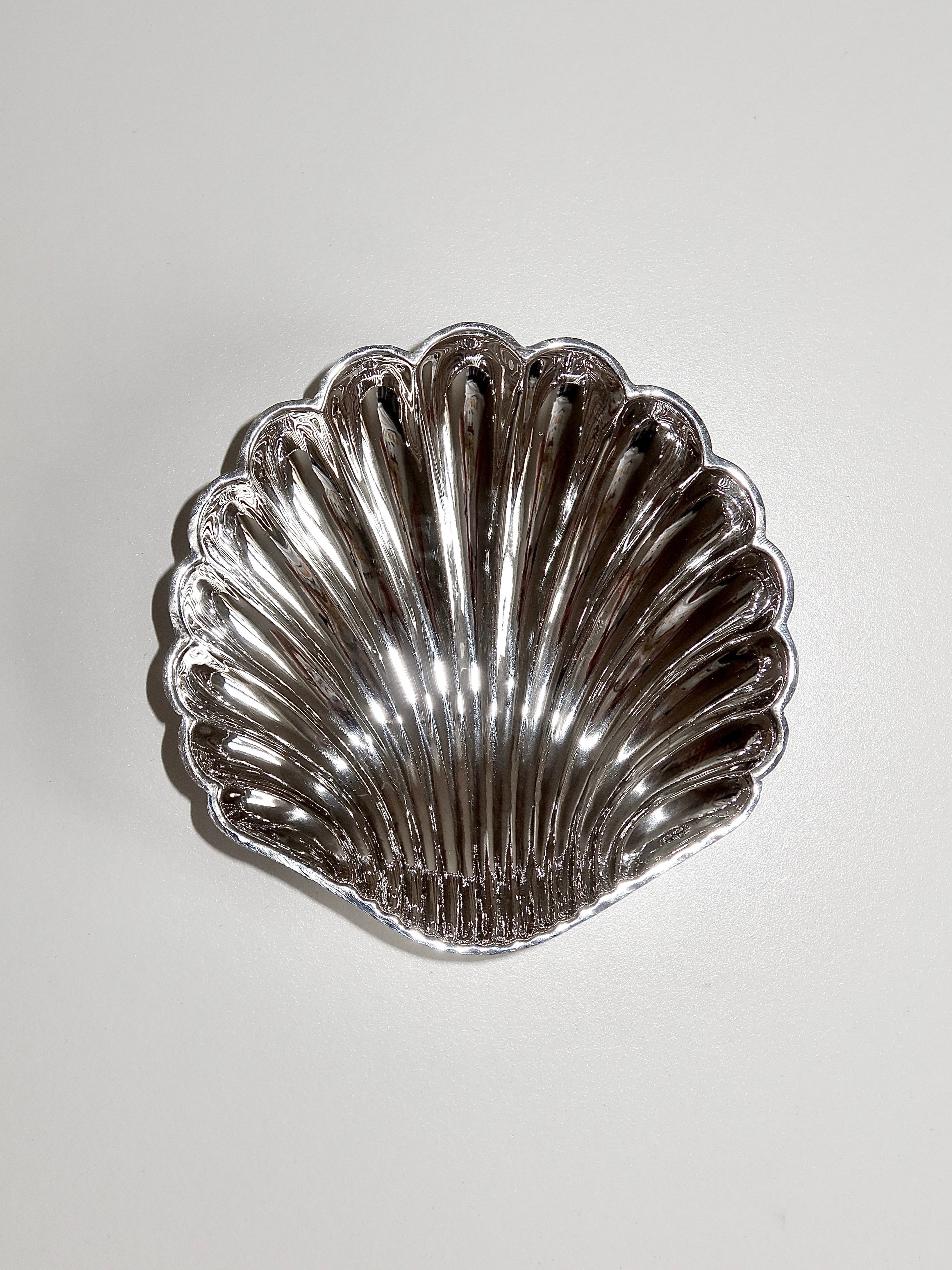 Sterling Silver Shell Vide-Poches