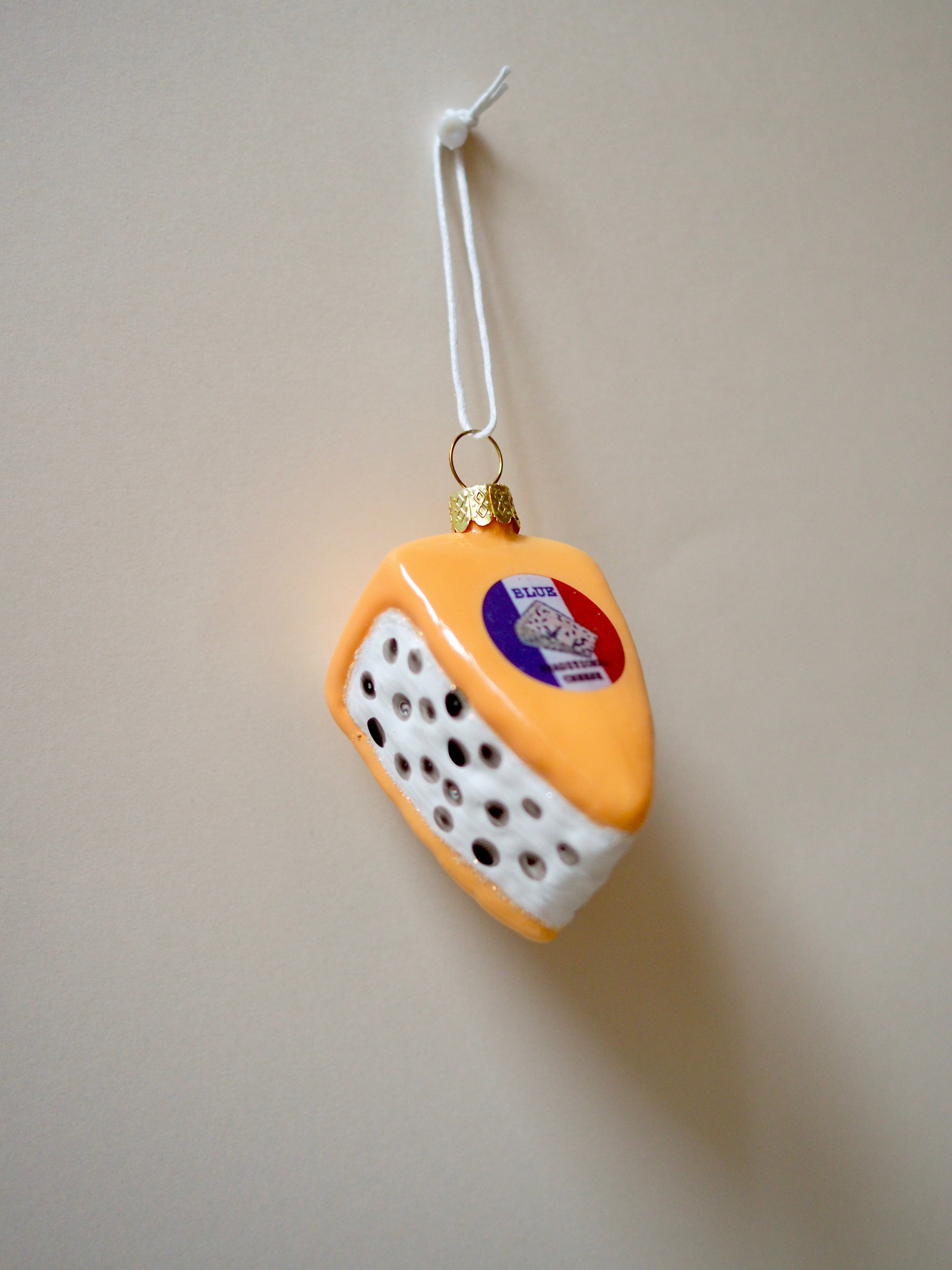 Blue Cheese Holiday Ornament