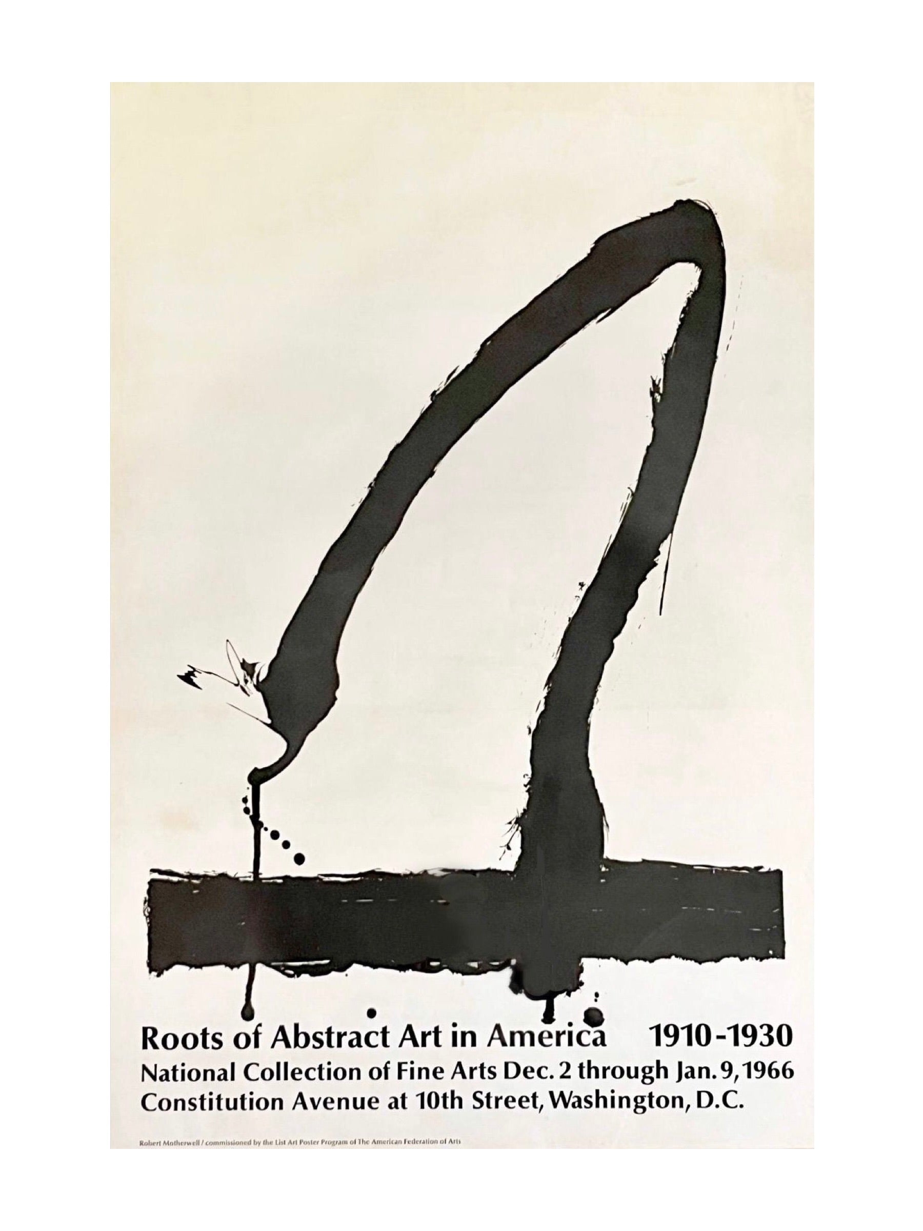 Robert Motherwell Original Lithograph from 1965