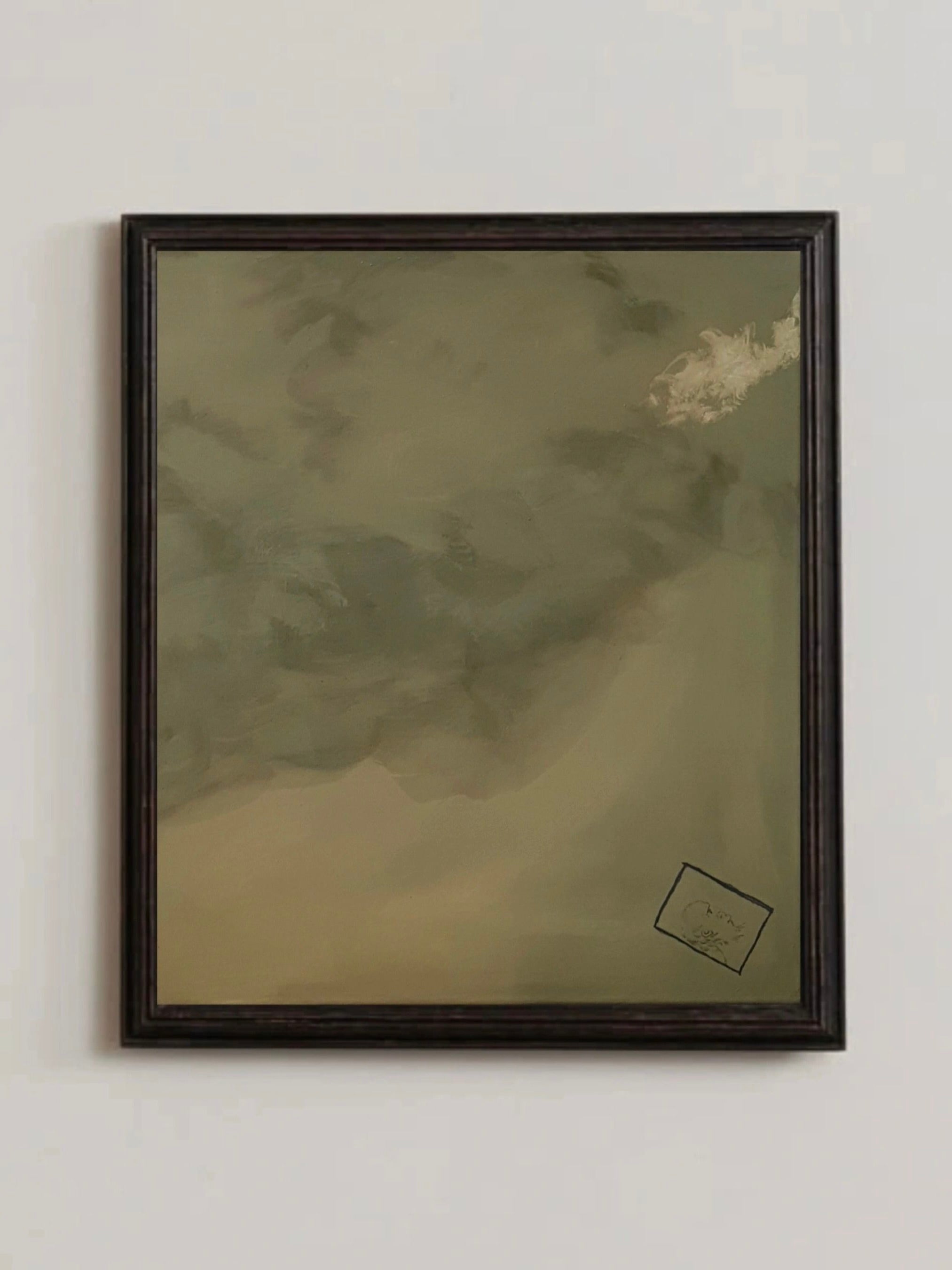 "Ode to Leonardo" Painting