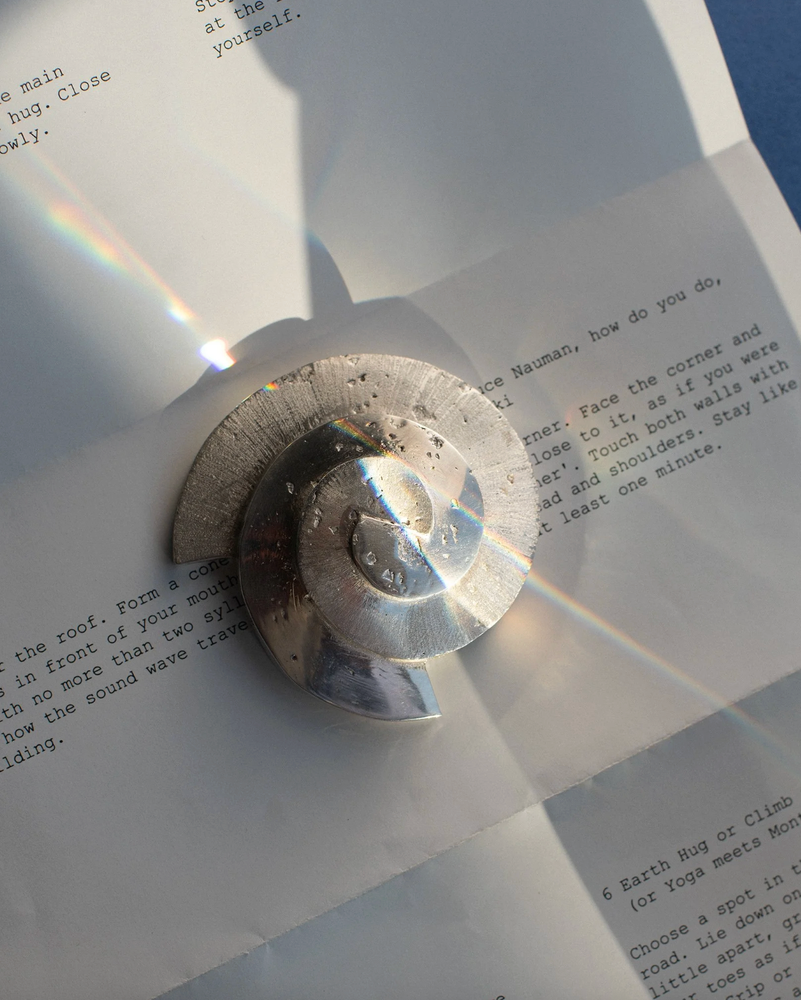Presse-papier en spirale