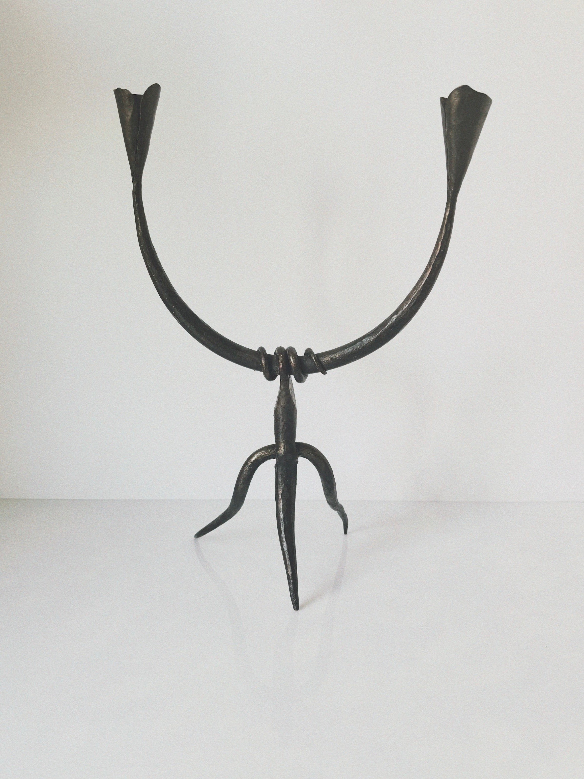 Metal Artisan Candleholder