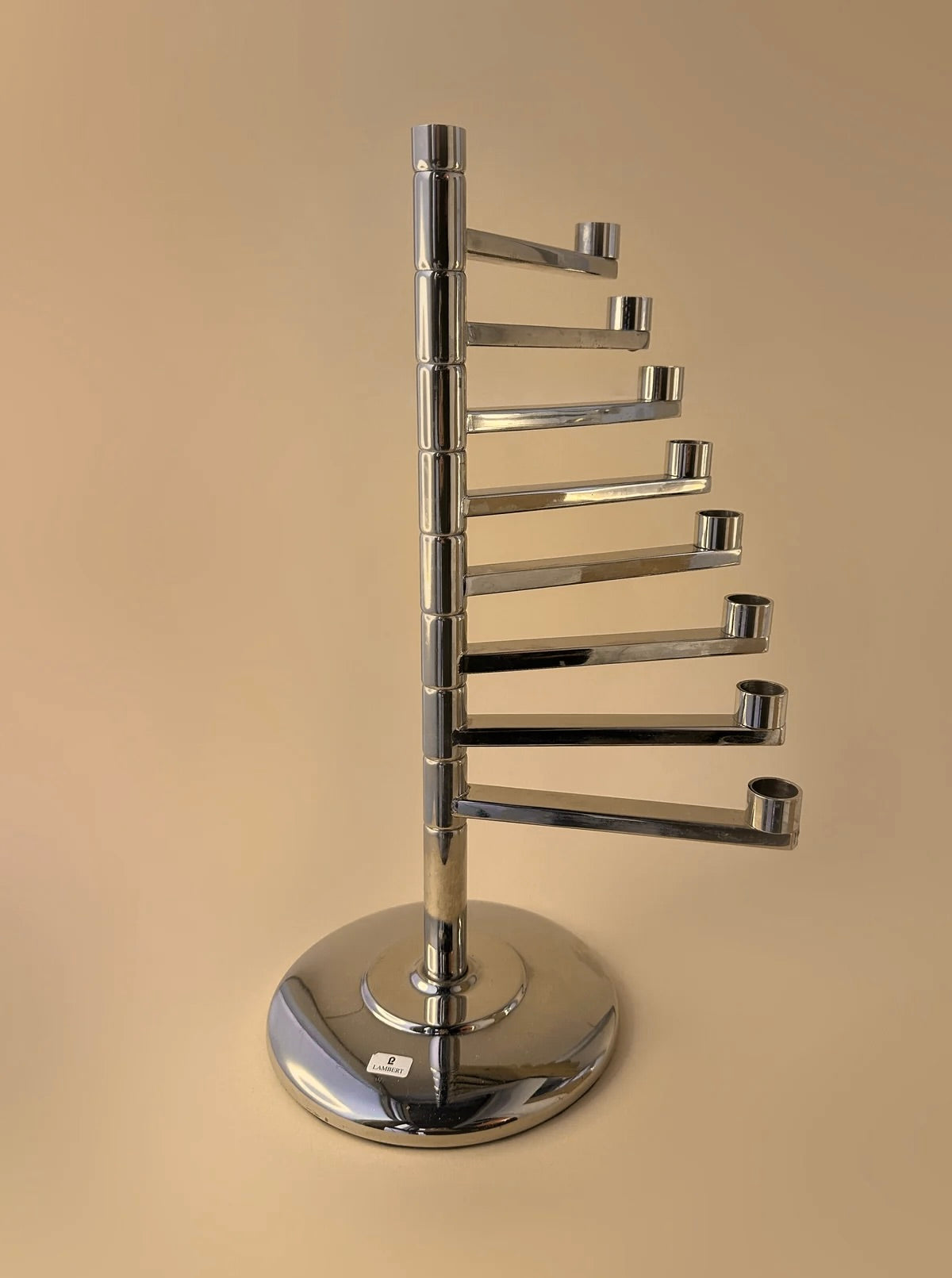Silver-plated Candelabra by Lambert 80s
