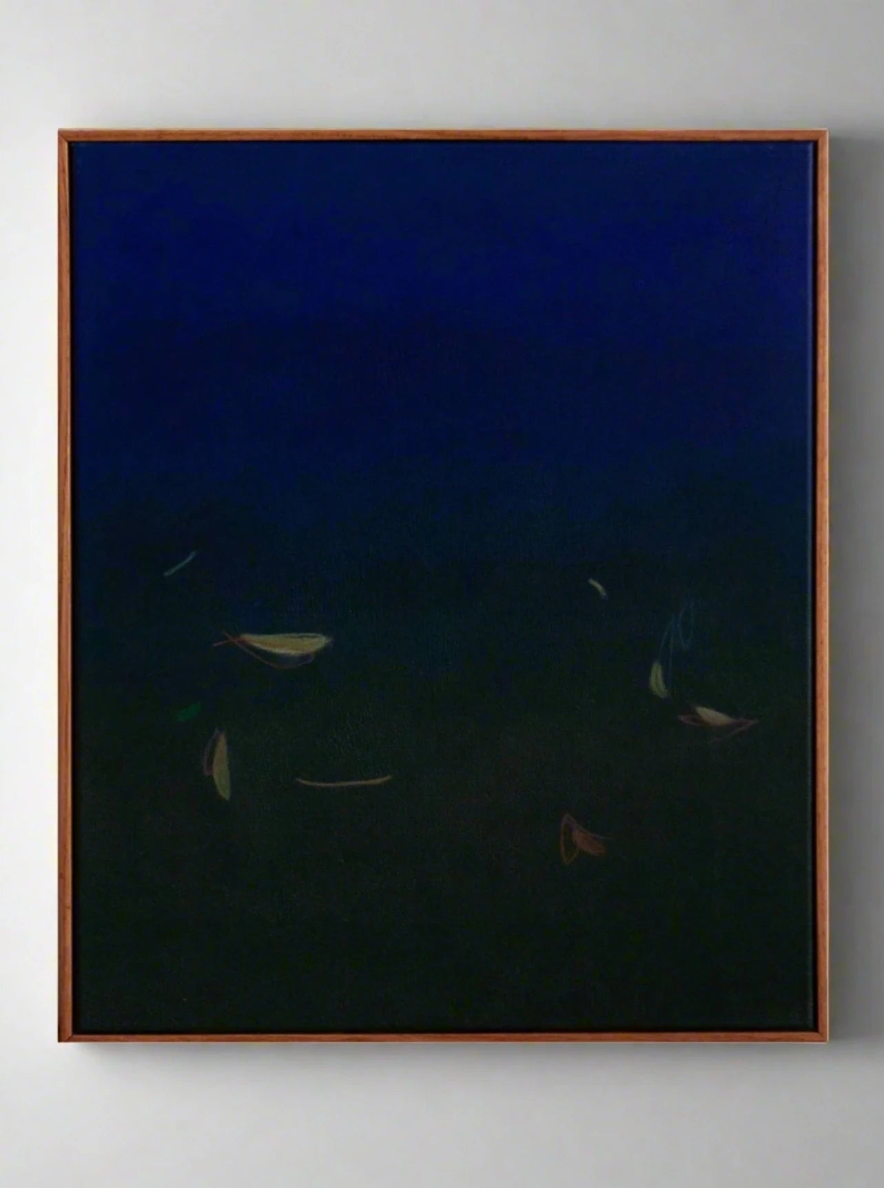 Seabeds #1 - Acrylic on Canvas painting depicting underwater world with vibrant colors and textures