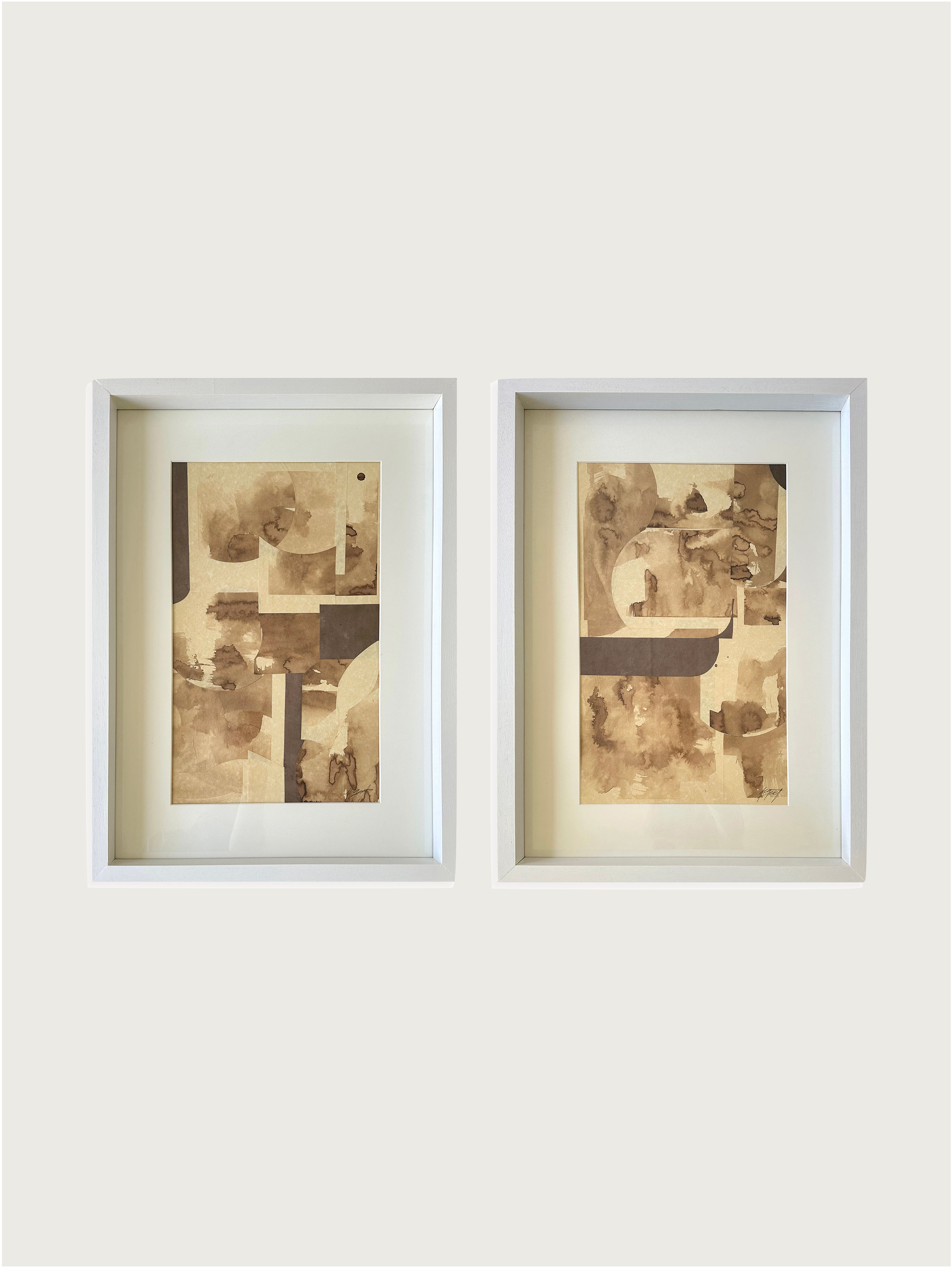 'Collage Pergamino' Painting