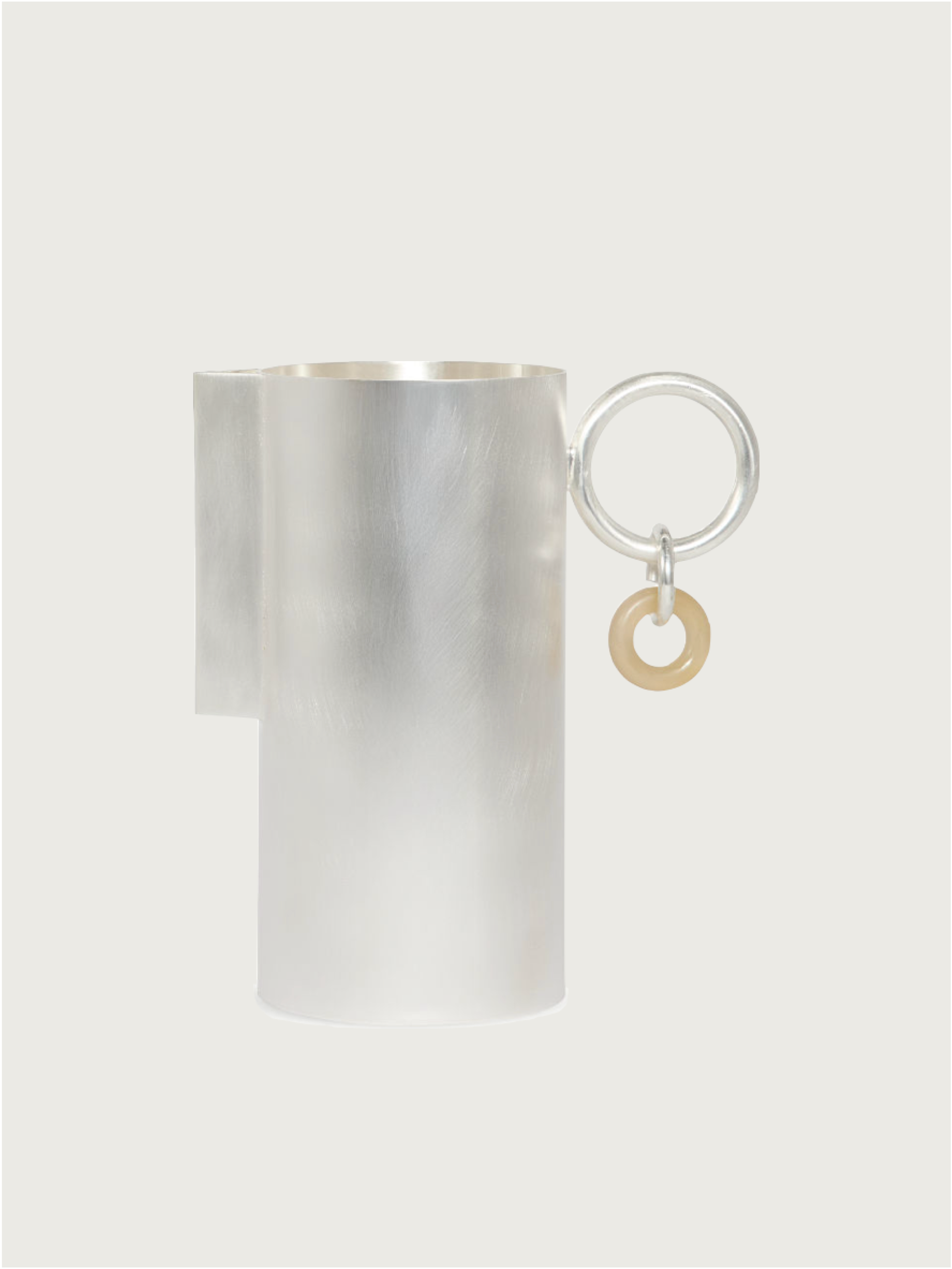 Silver-Plated Brass Carafe