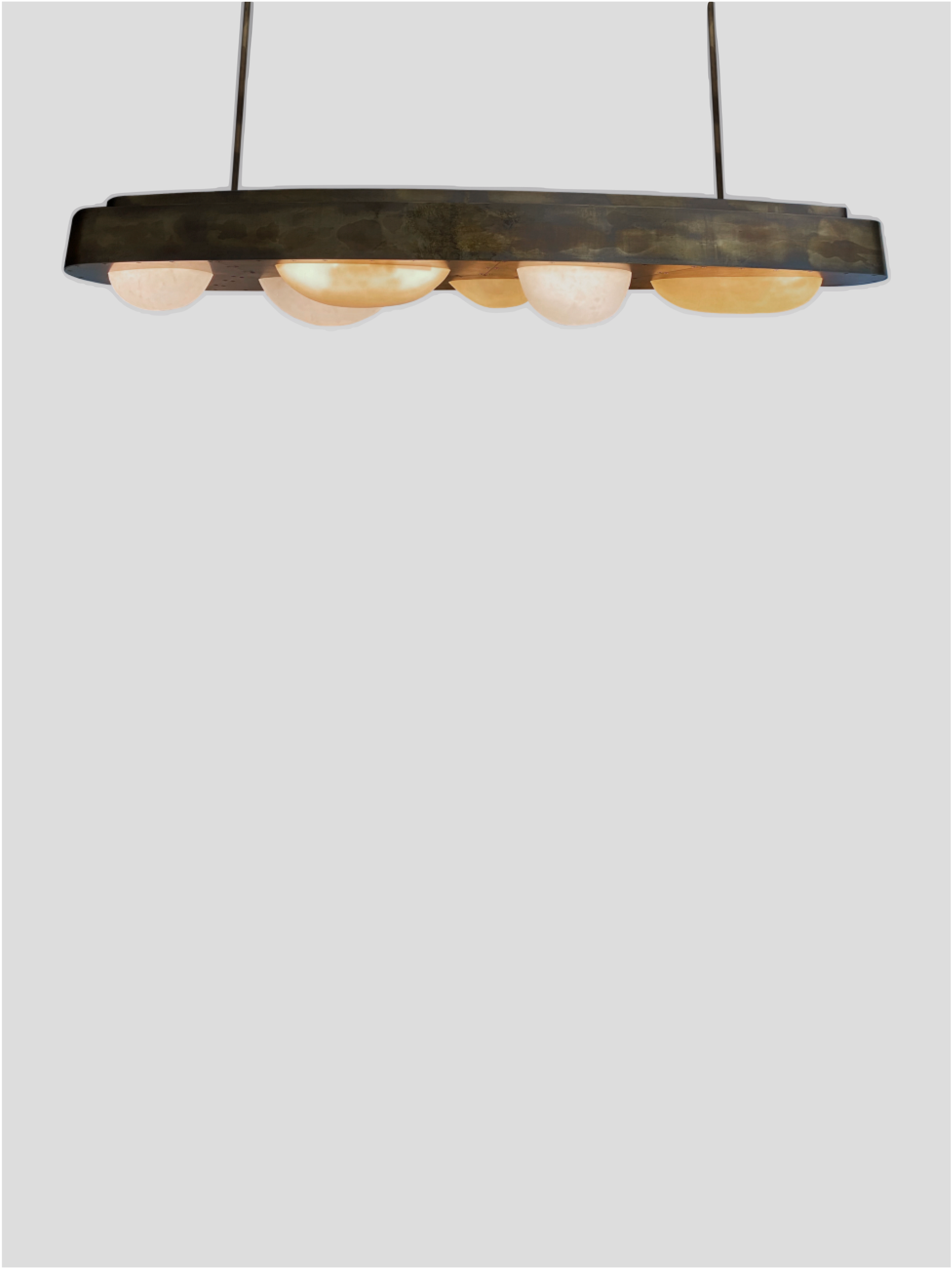 'Bubbles Curved' Chandelier