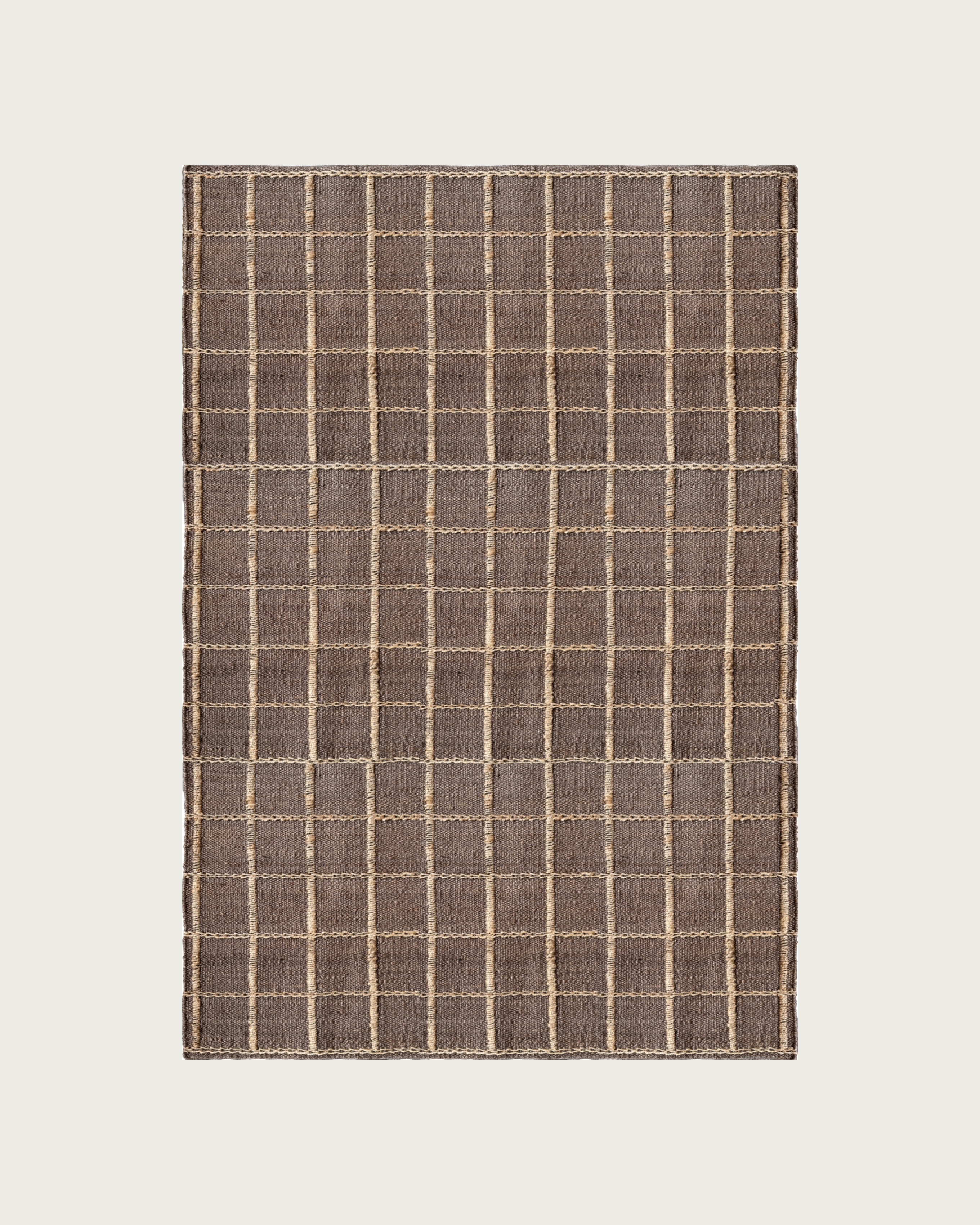 'Strata' Braided Jute Rug, Brown