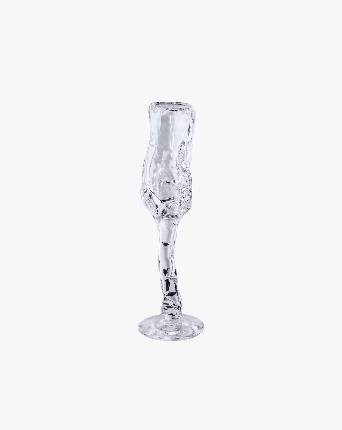 Champagne Coupe & Flute Flute - Transparent Szkło Studio