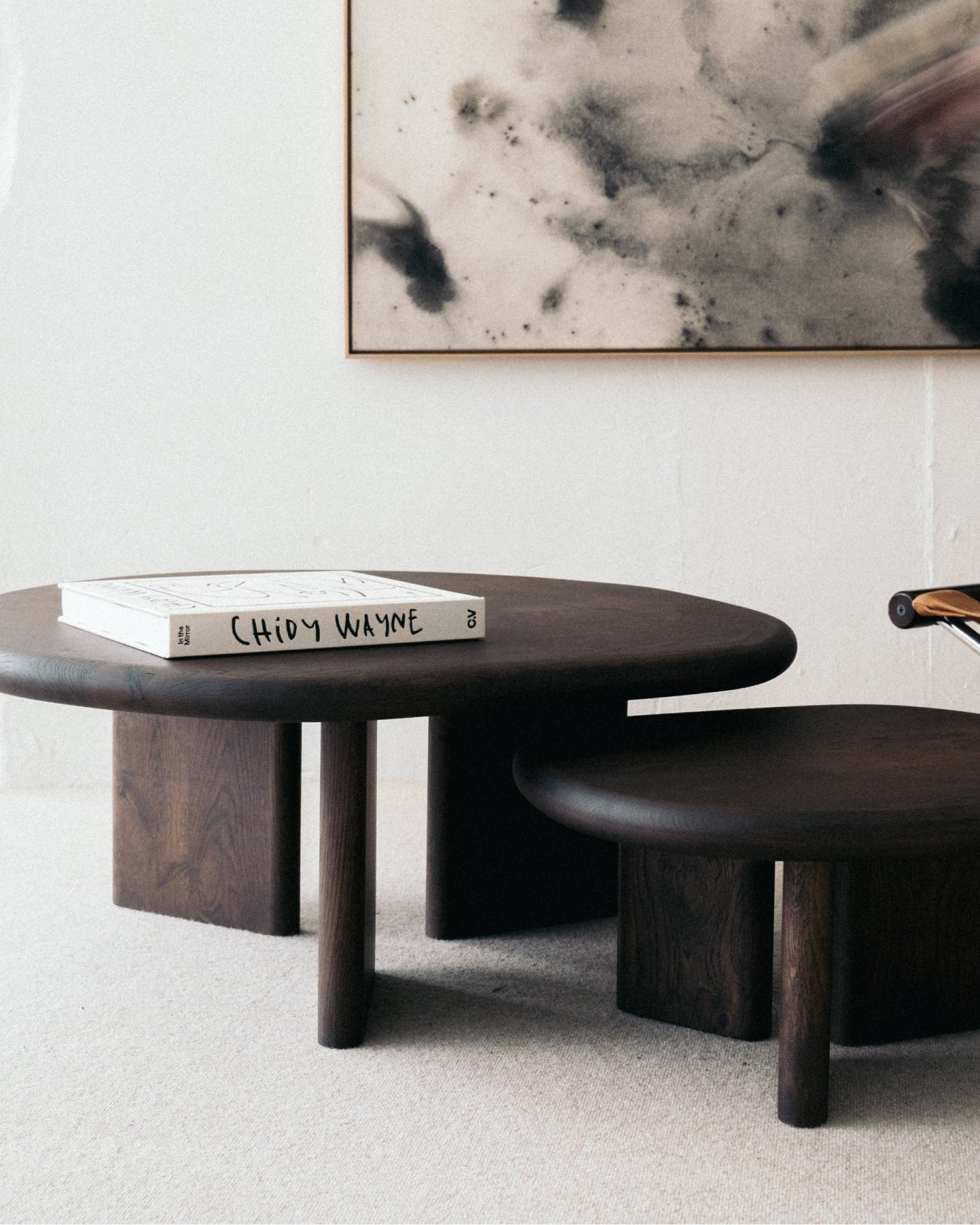 Double Espresso Coffee Table Set – Solid Oak Design by KØGE