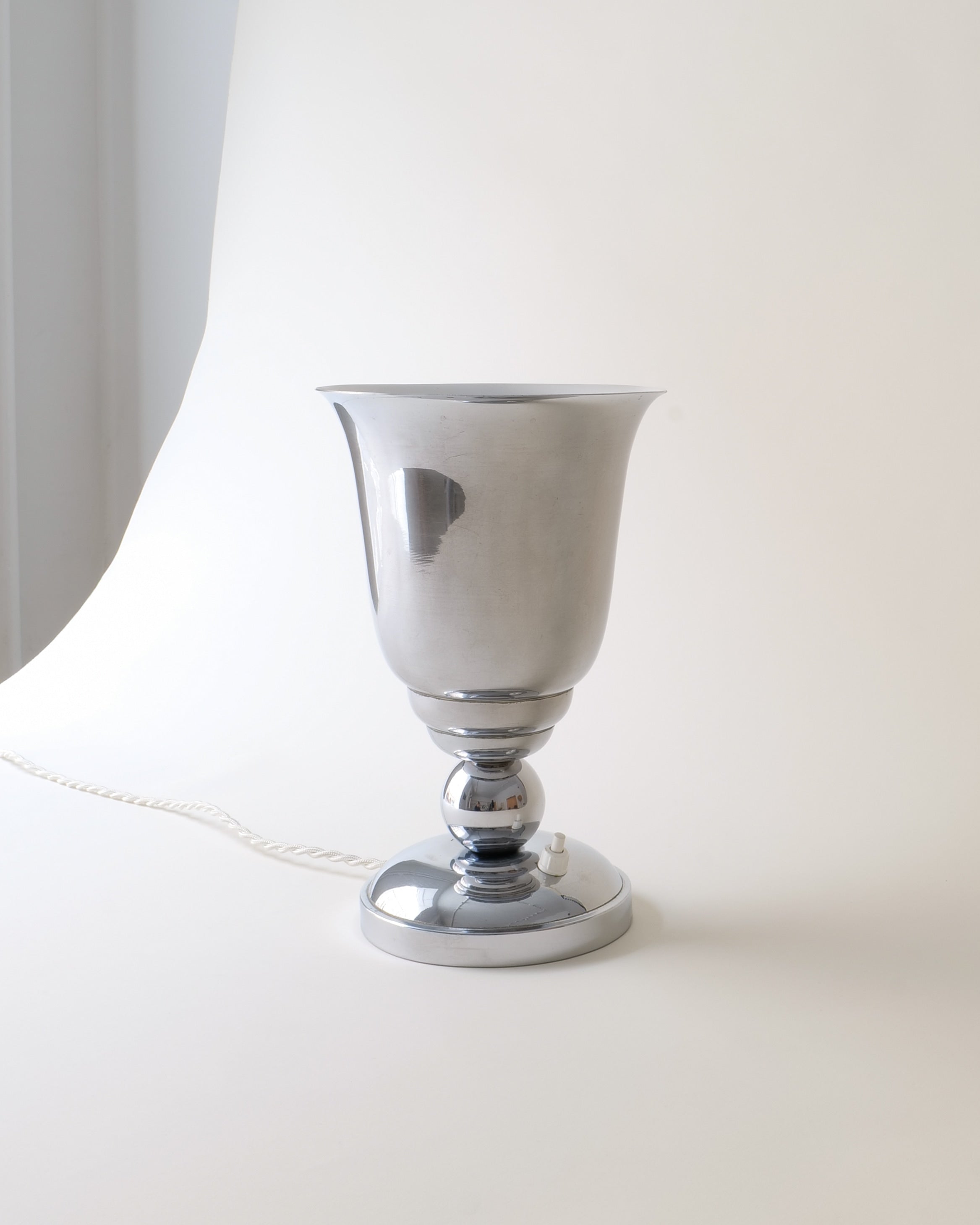French Art Deco Uplighter Table Lamp 1930s by Collection apart | The Oblist