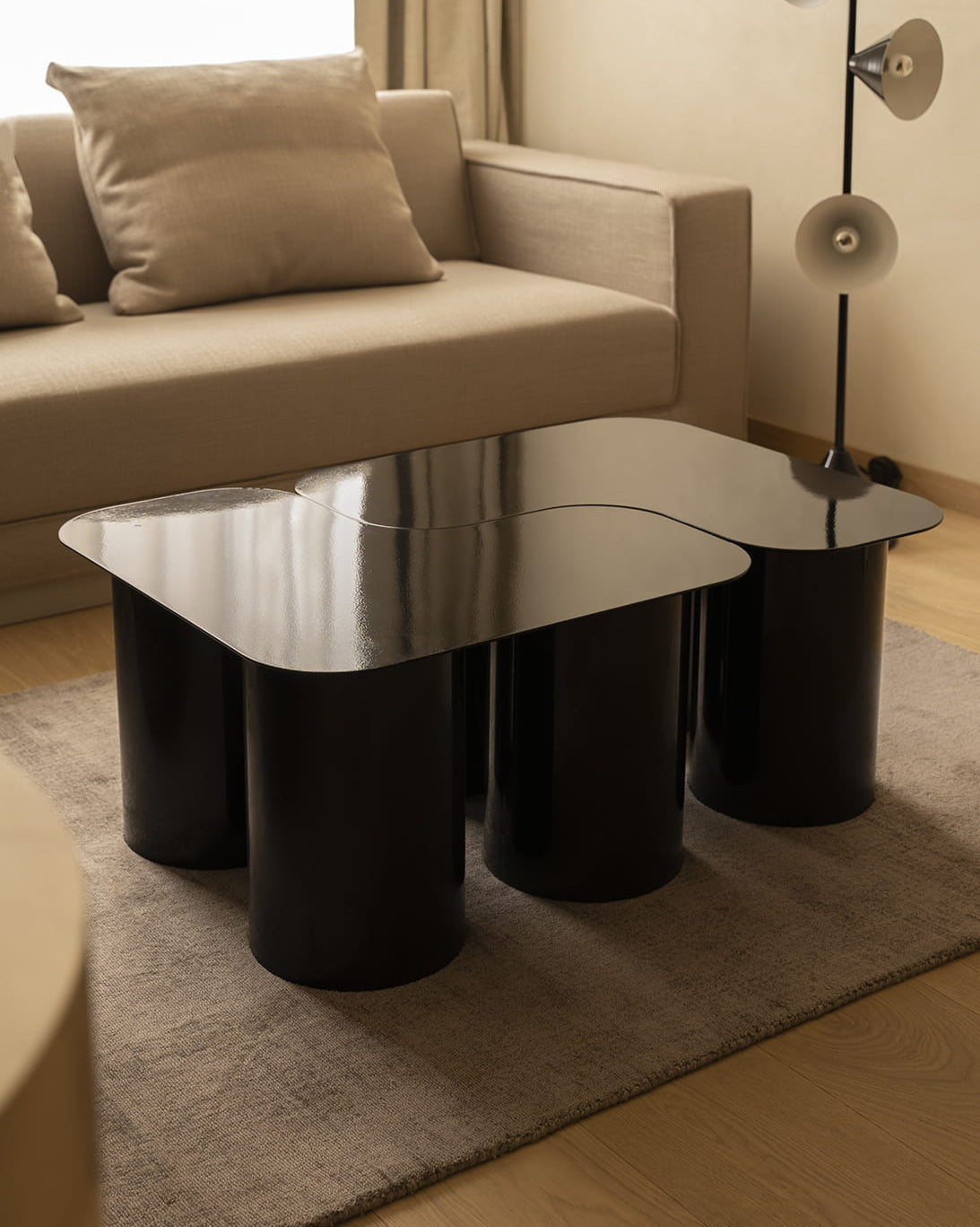 Coffe Table Object069 by NG DESIGN | The Oblist — modern black finish