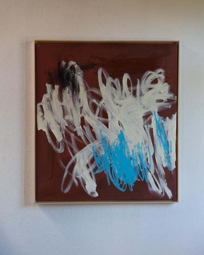 ´DANCING IN THE NIGHT´ - Abstract Acrylic Painting by Hanna Buckel | The Oblist