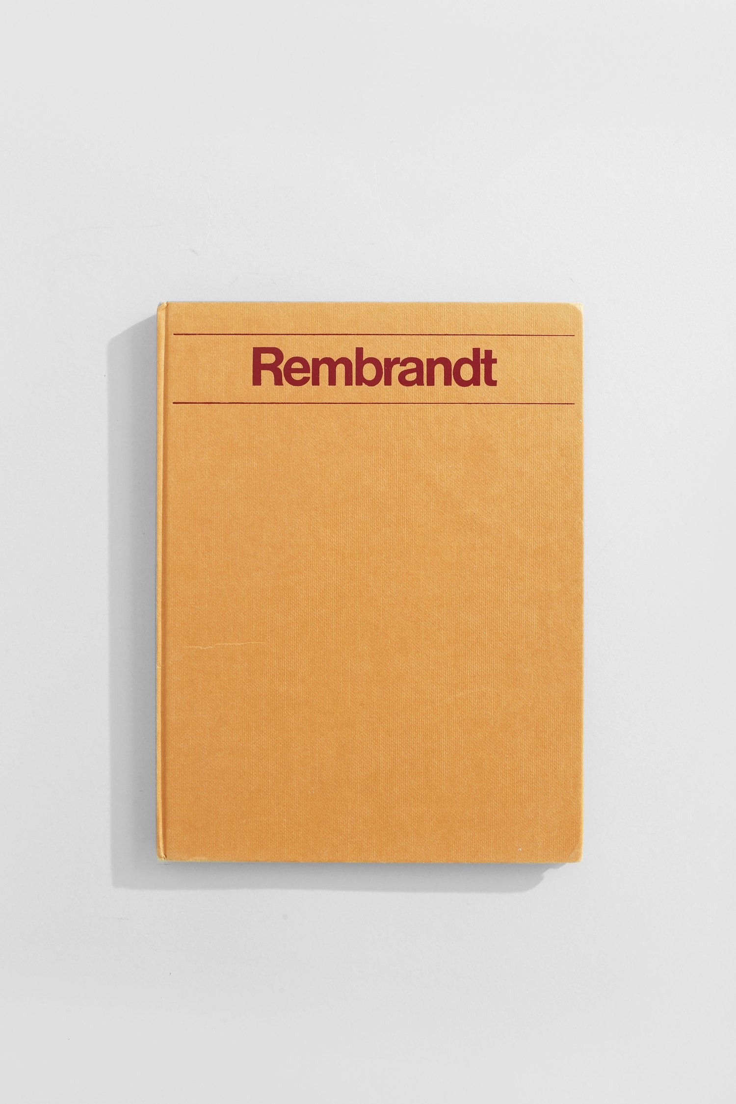 Rembrandt Book by Villa | The Oblist