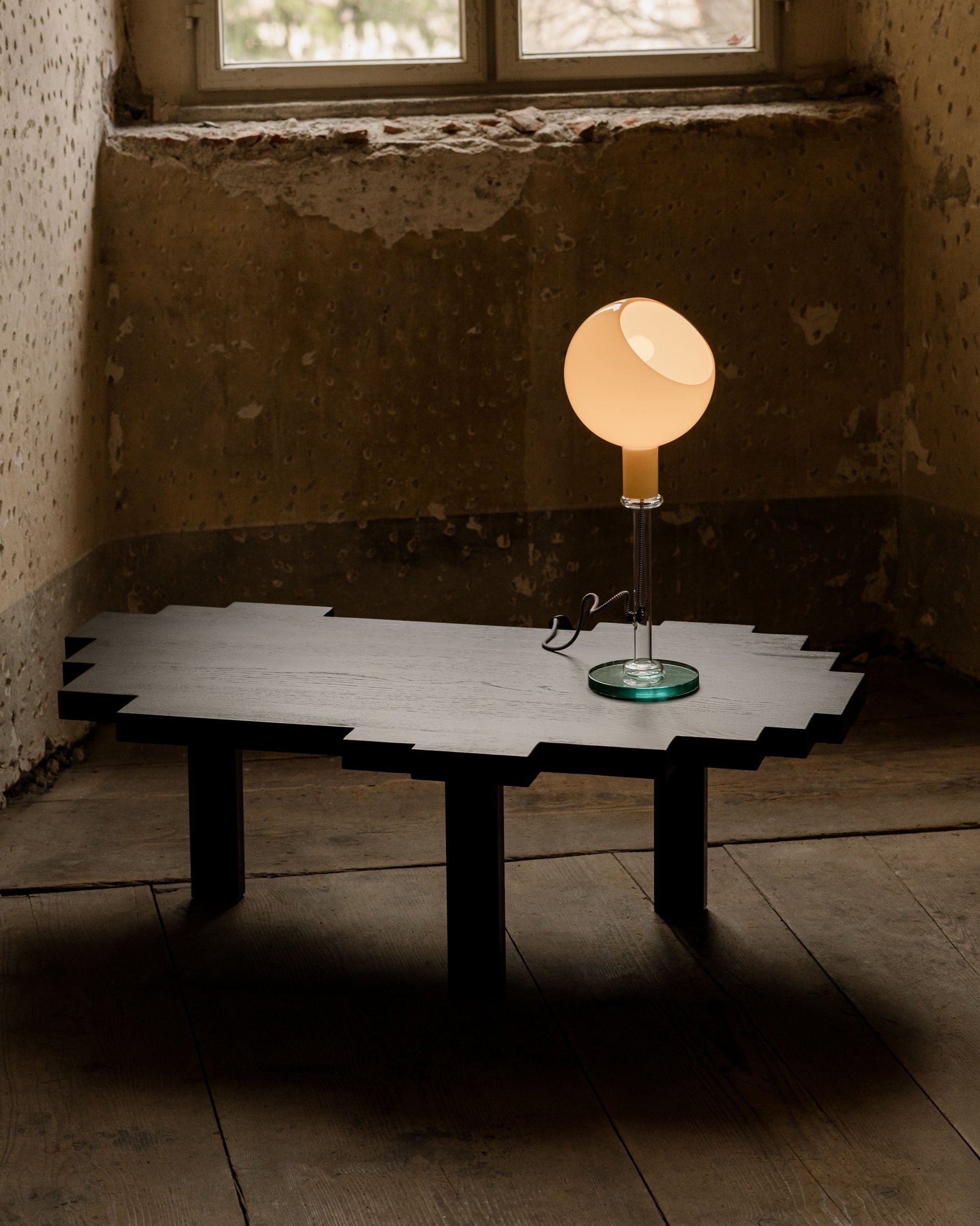 Coffee Table Object116 by NG DESIGN | The Oblist — black wood, modern design