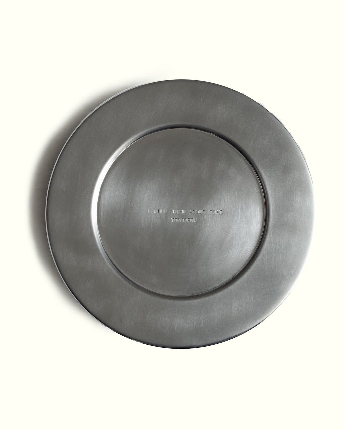 TRACES — Stainless Steel Plates by STUDIO VON SCHOENEBECK | The Oblist