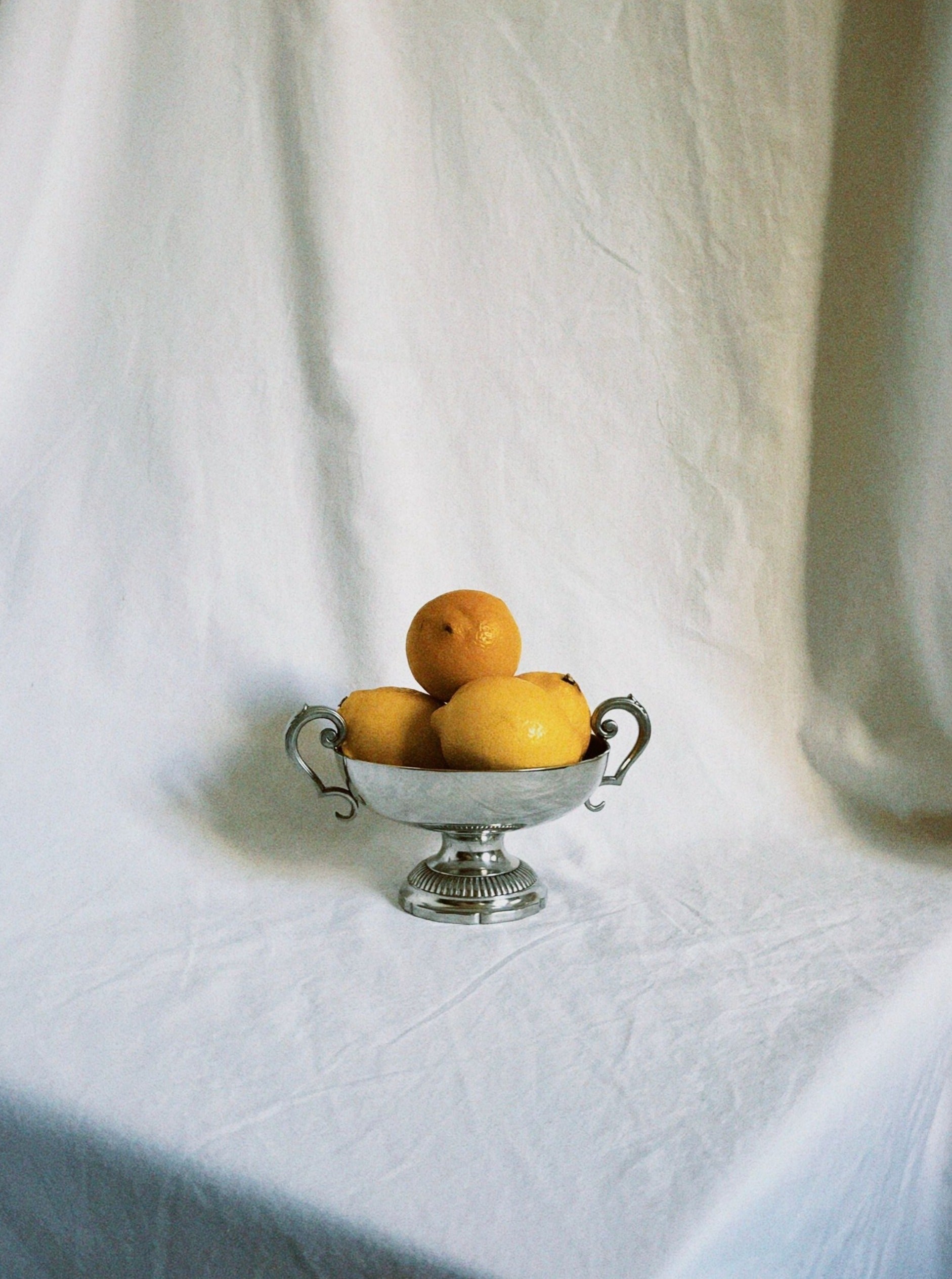 Silver Fruit Bowl