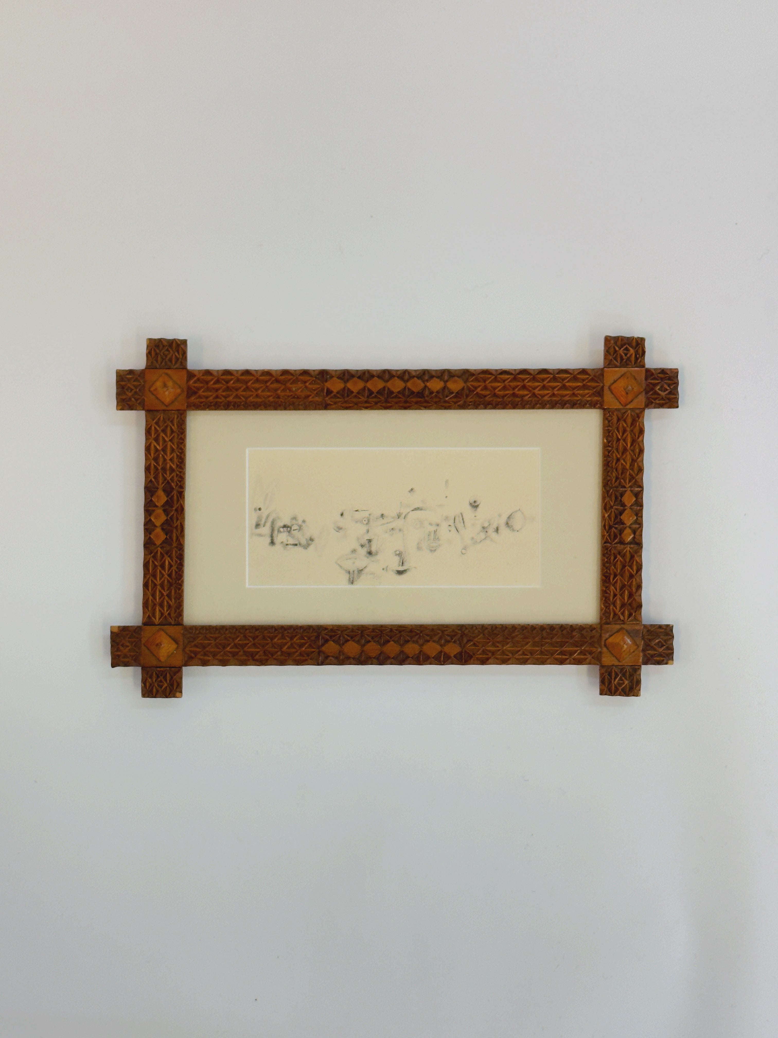 Modernist Graphite Drawing, c.1970 by Myakin | The Oblist