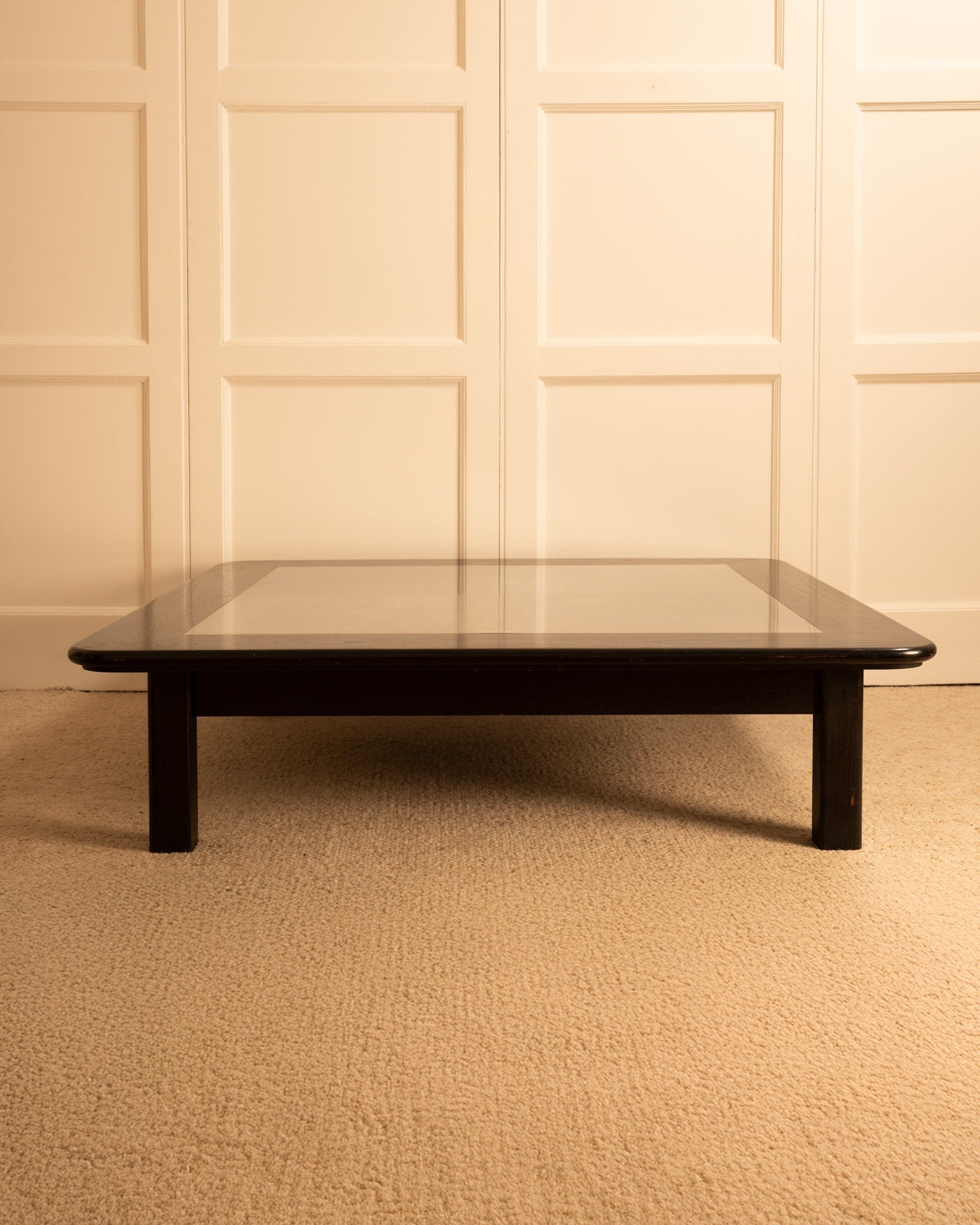 Wood & Metal Coffee Table — alternate view