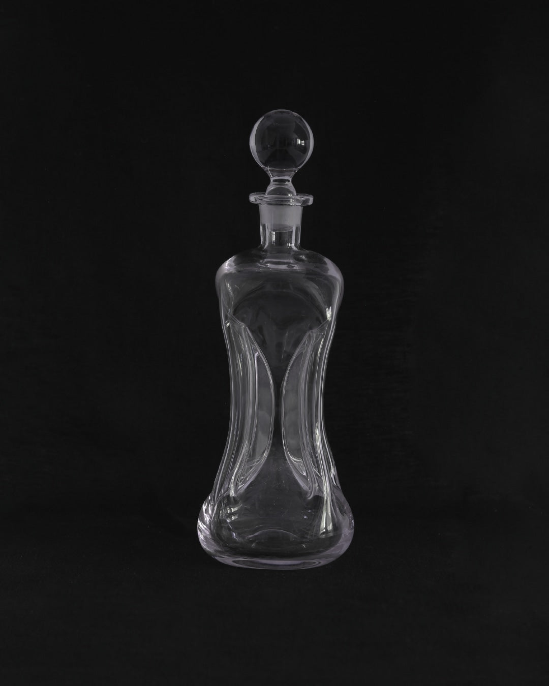 Danish Decanter by Boga Avante Shop | The Oblist — clear glass, modern design