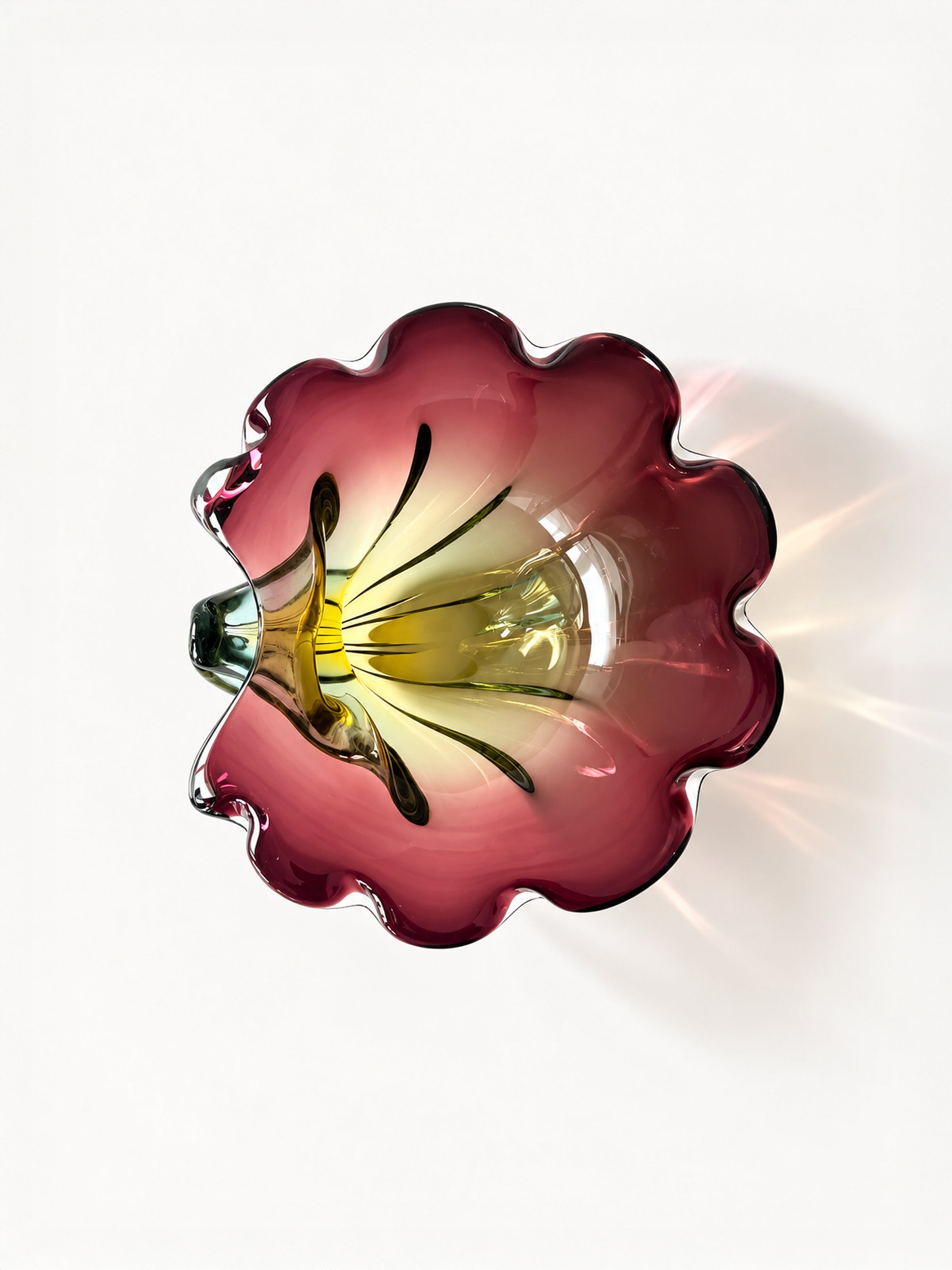 Murano glass shell vide-poche - 1970s by Dodo Vintage | The Oblist