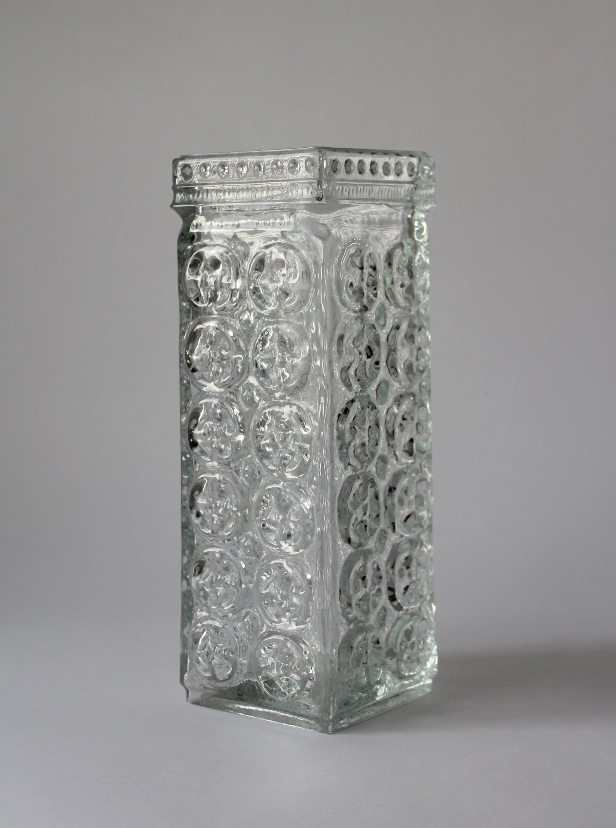Vase en verre tchèque des années 70 A. Matura