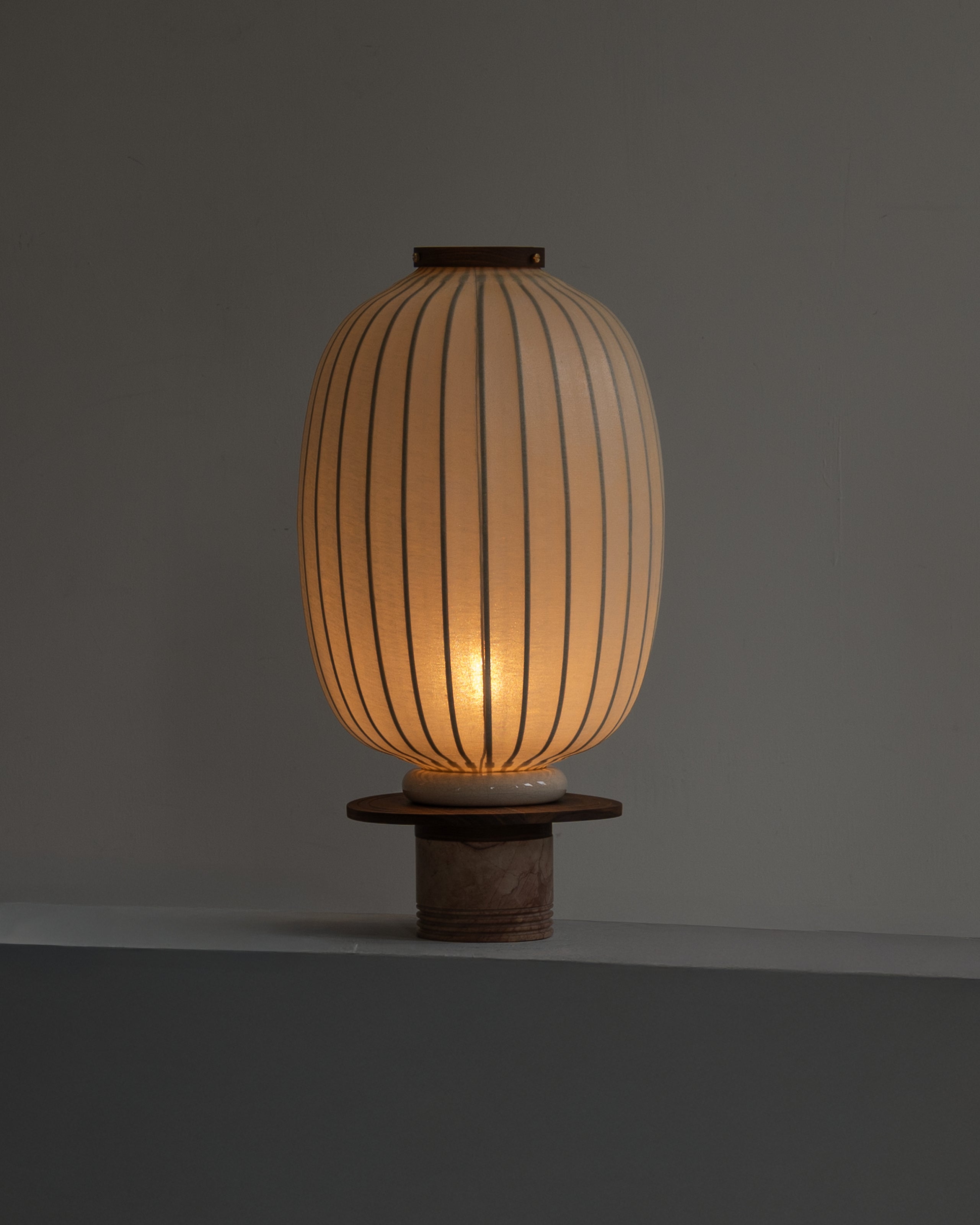 'Peach Charm' Table Lamp