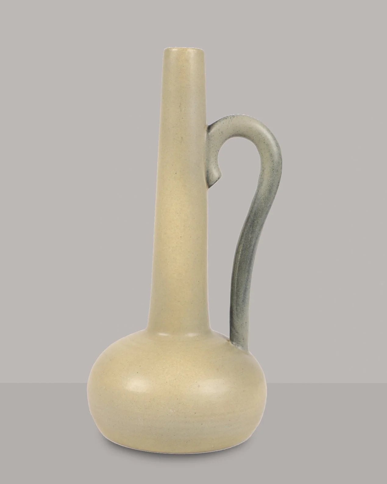 Ceramic Jug with exaggerated handle, by Åke Holm (1900–1980) by RELIC LONDON | The Oblist