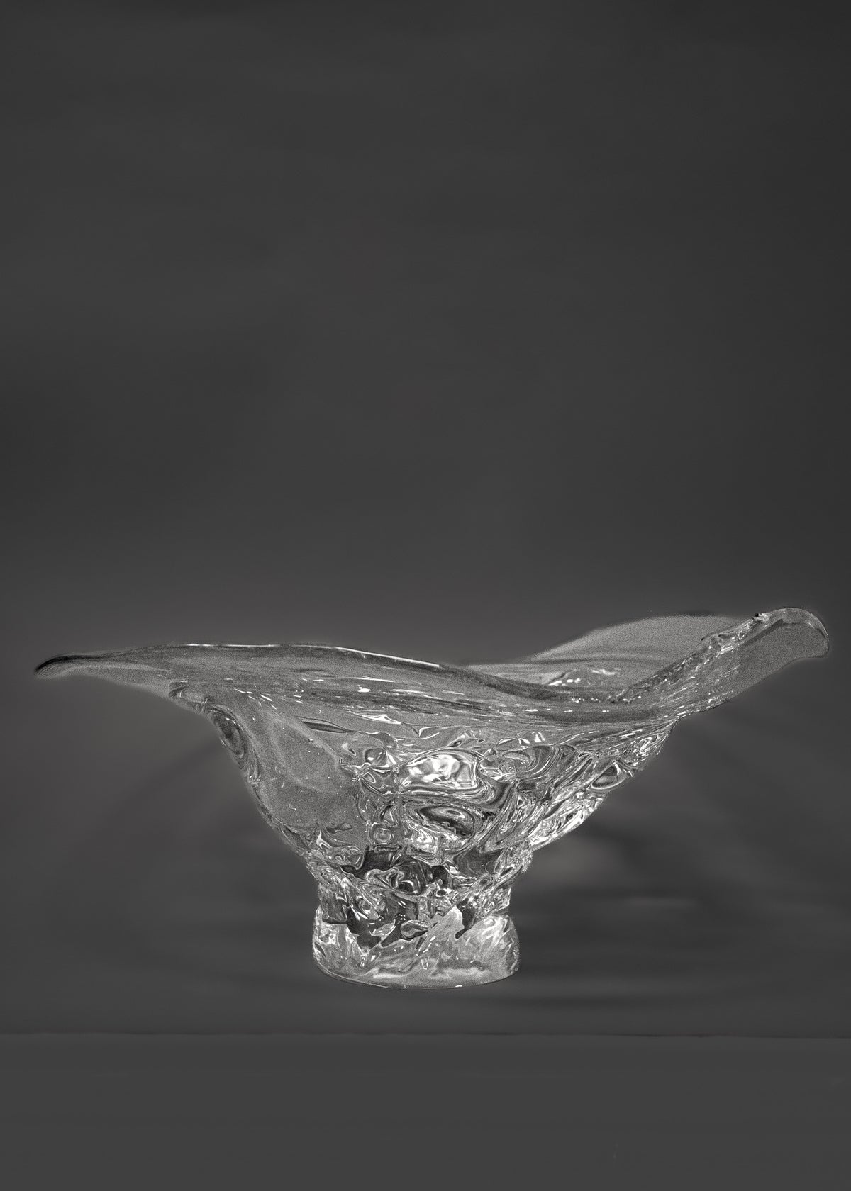 Organic Glass Platter by Szkło Studio | The Oblist