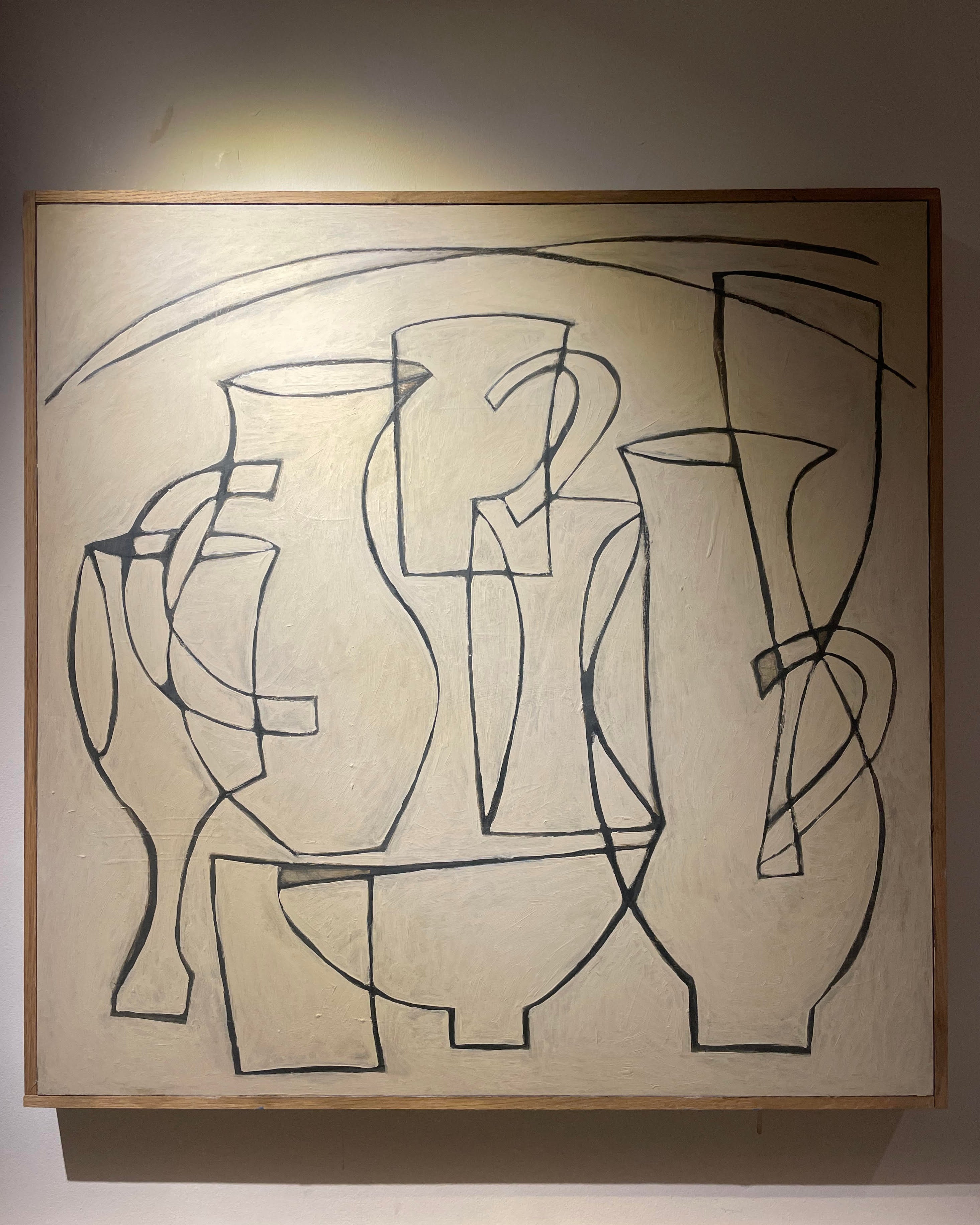 Linea Still Life Original Painting by Lara Voce | The Oblist — contemporary abstract design