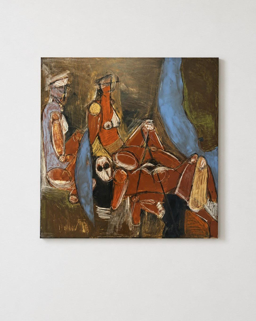 ' Deadly flirt ' painting on canvas by Dovile Bernotaite | The Oblist