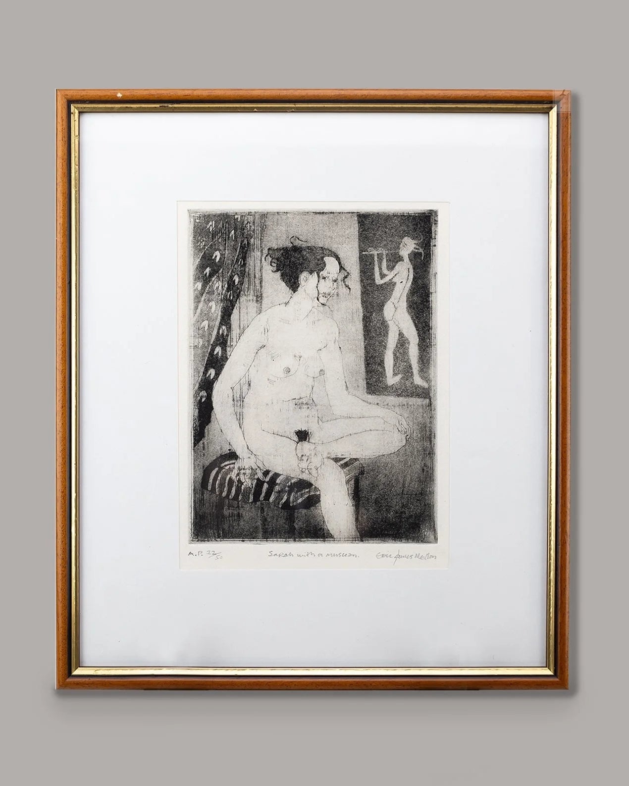 Limited Edition Lithograph 4 by Eric James Mellon (1925-2014) by RELIC LONDON | The Oblist