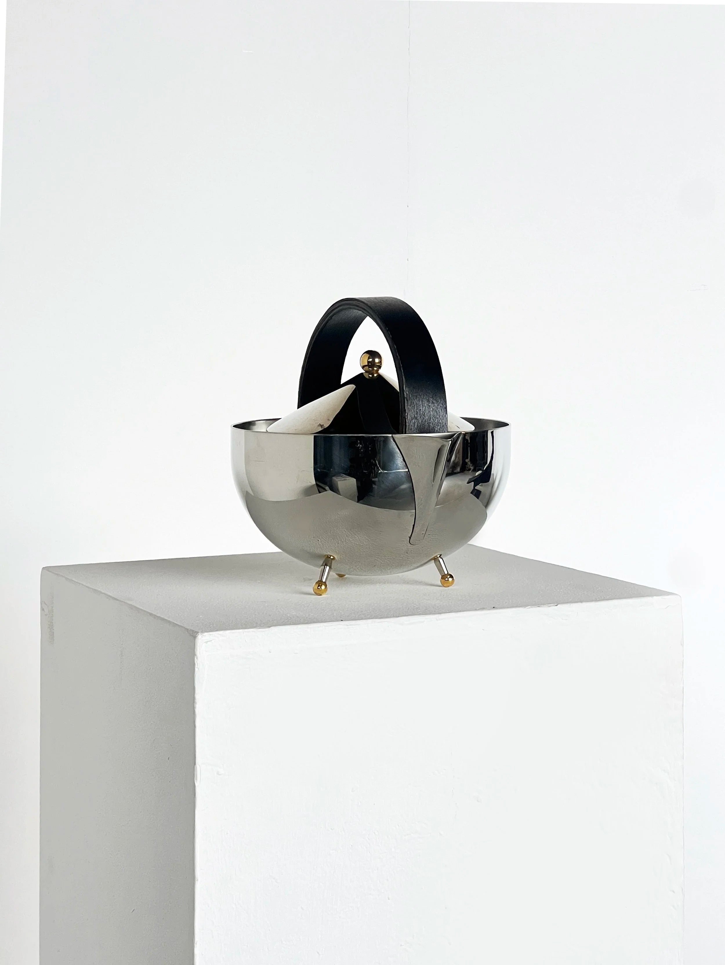 Carsten Jørgensen Teapot by Porter Studio | The Oblist — stainless steel, modern design