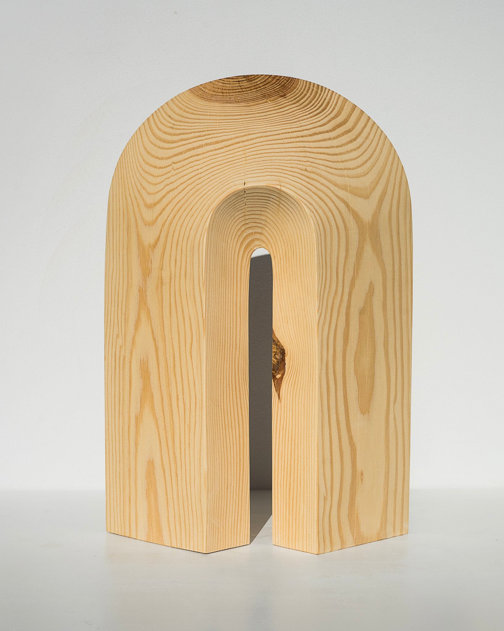 Sculptures — close-up of natural wood grain detail