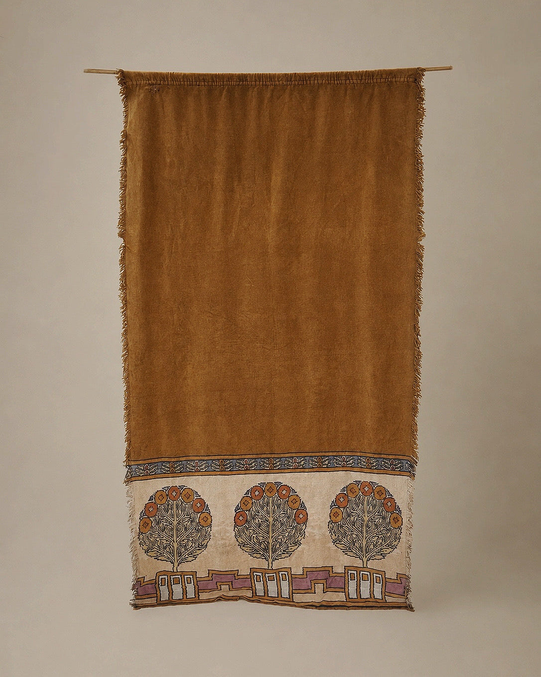 Arts & Crafts Chenille Curtain c.1900 by Myakin | The Oblist