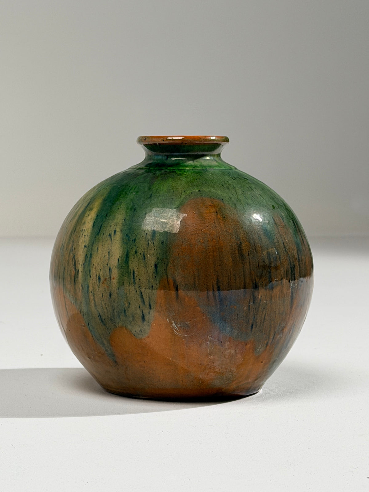 Ceramic vase by Auray, Art Deco, circa 1930. by Figuresdesign | The Oblist