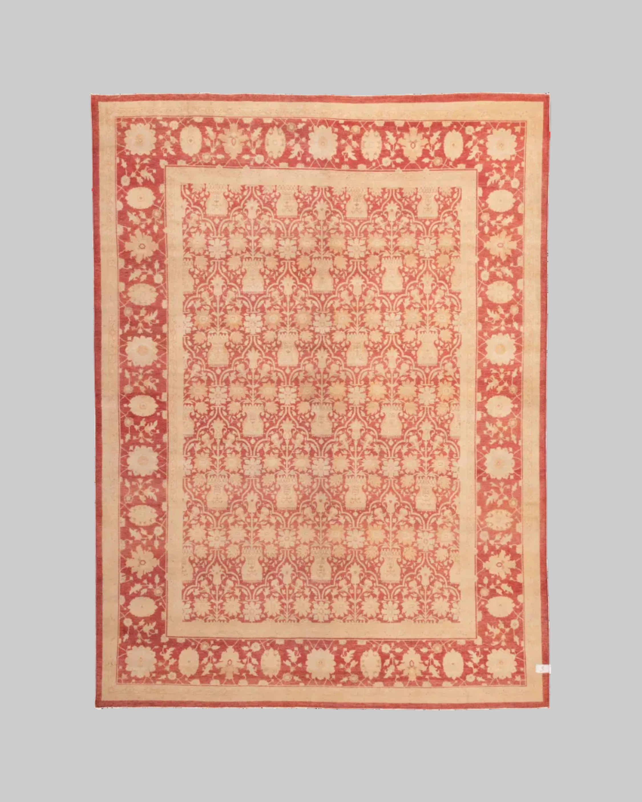 chobi rug in carnelian 269 x 363 cm by catalog:three | The Oblist