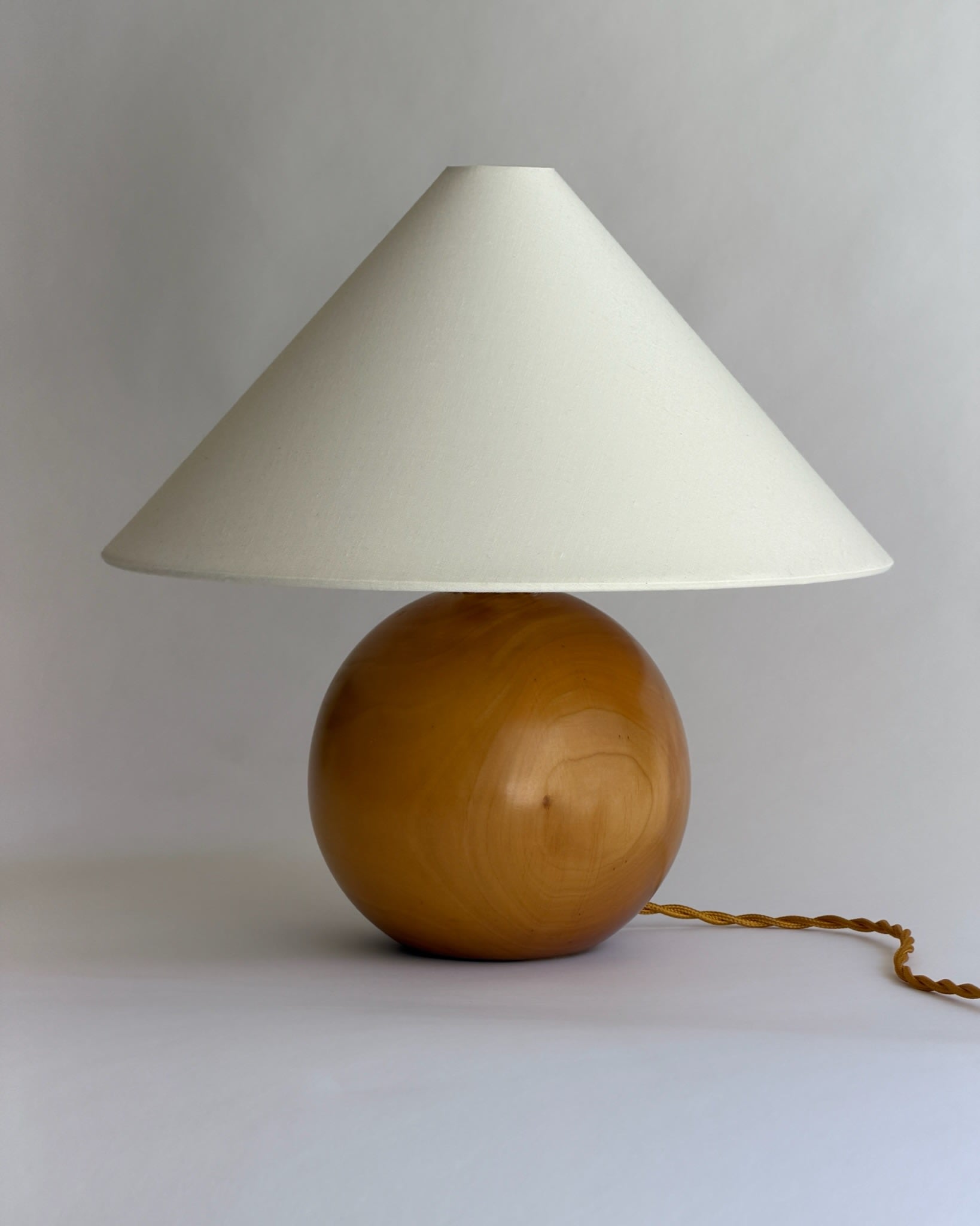 Vintage wooden table lamp by Millefiori Interior | The Oblist