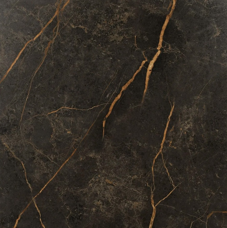 Sculptural marble NITO Stool — side angle