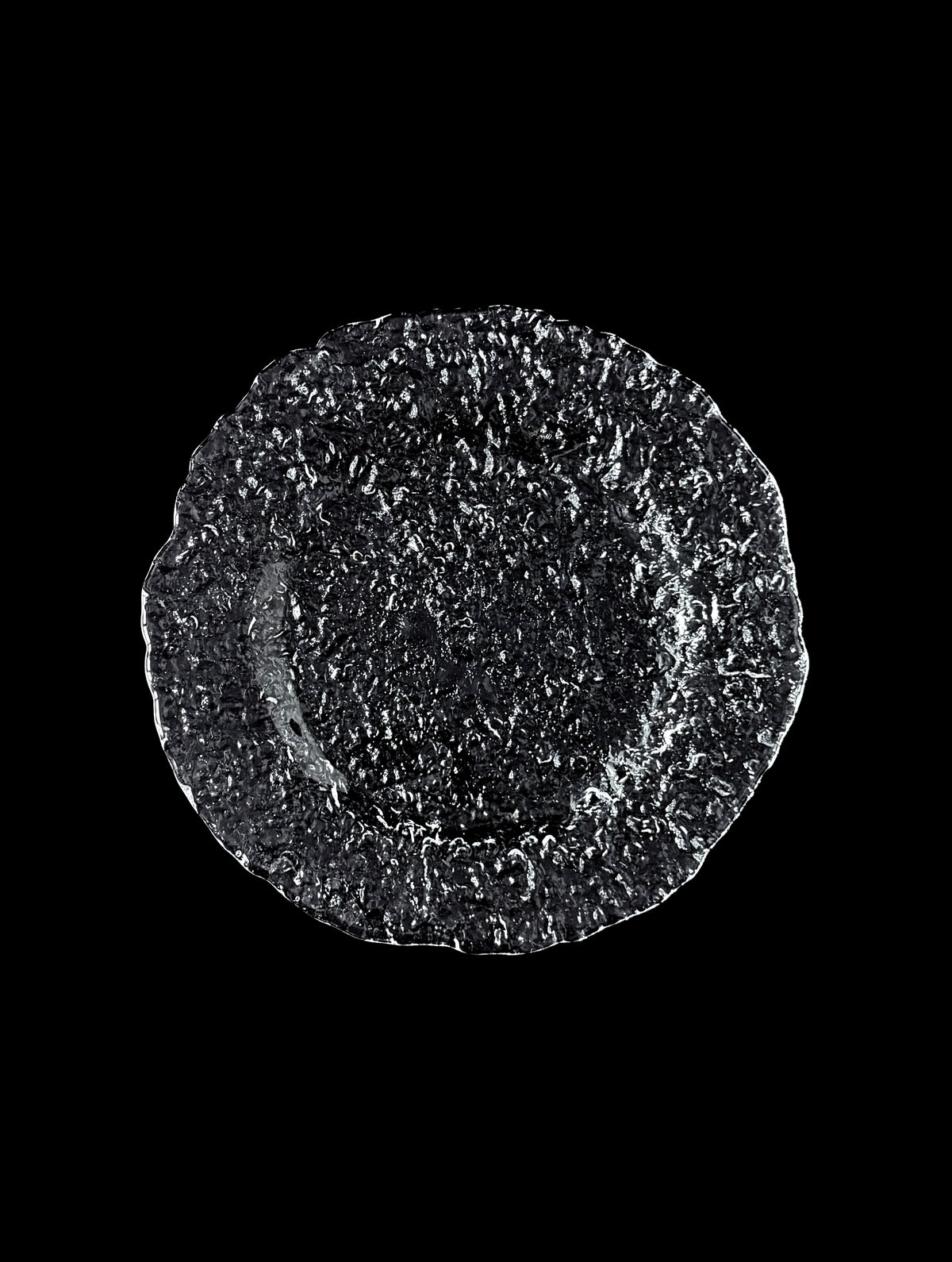 Vintage glass scandinavian plate by LA PARADE | The Oblist