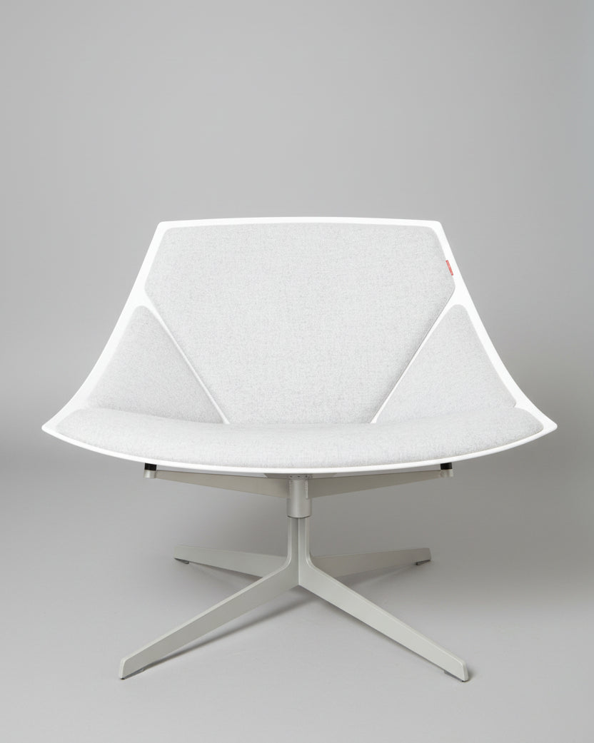 Jehs+Laub JL11 Space Lounge Chair for Fritz Hansen by Eilers Interieur | The Oblist — modern fabric upholstery