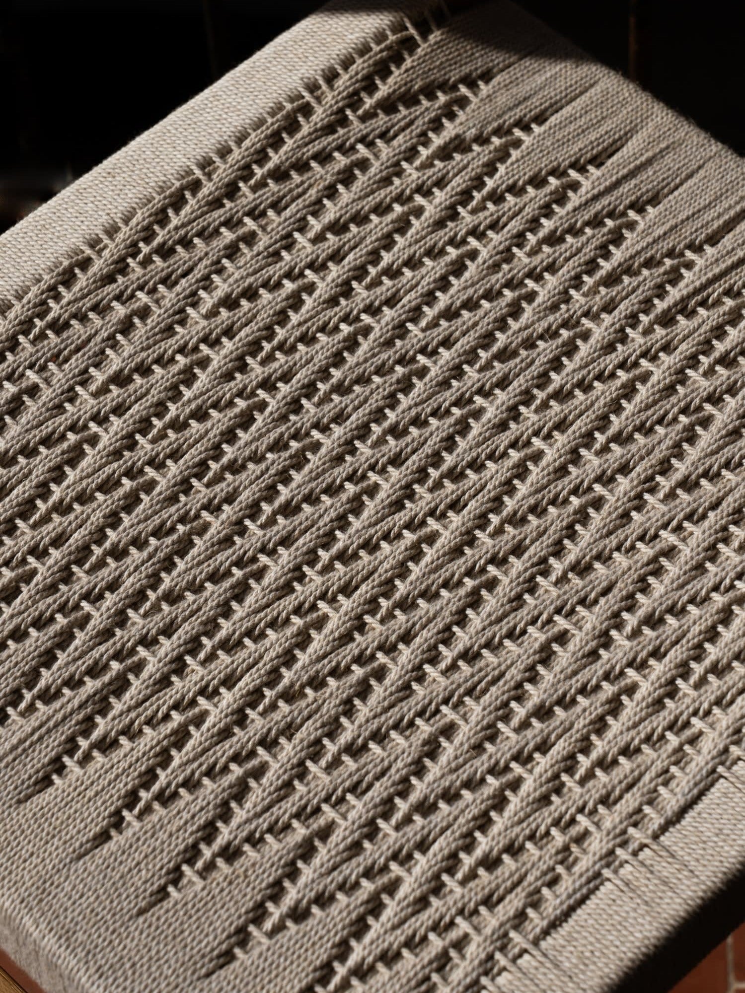 "Cadira.03" Hand woven oak chair — additional view