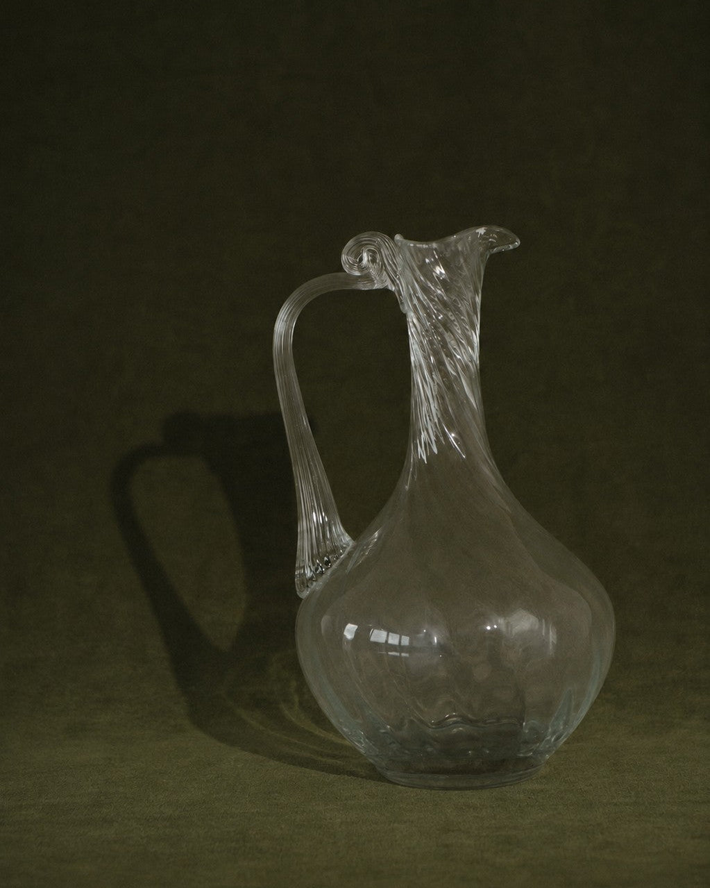 Hand-Blown Vintage Glass Pitcher by Truffe Studio | The Oblist