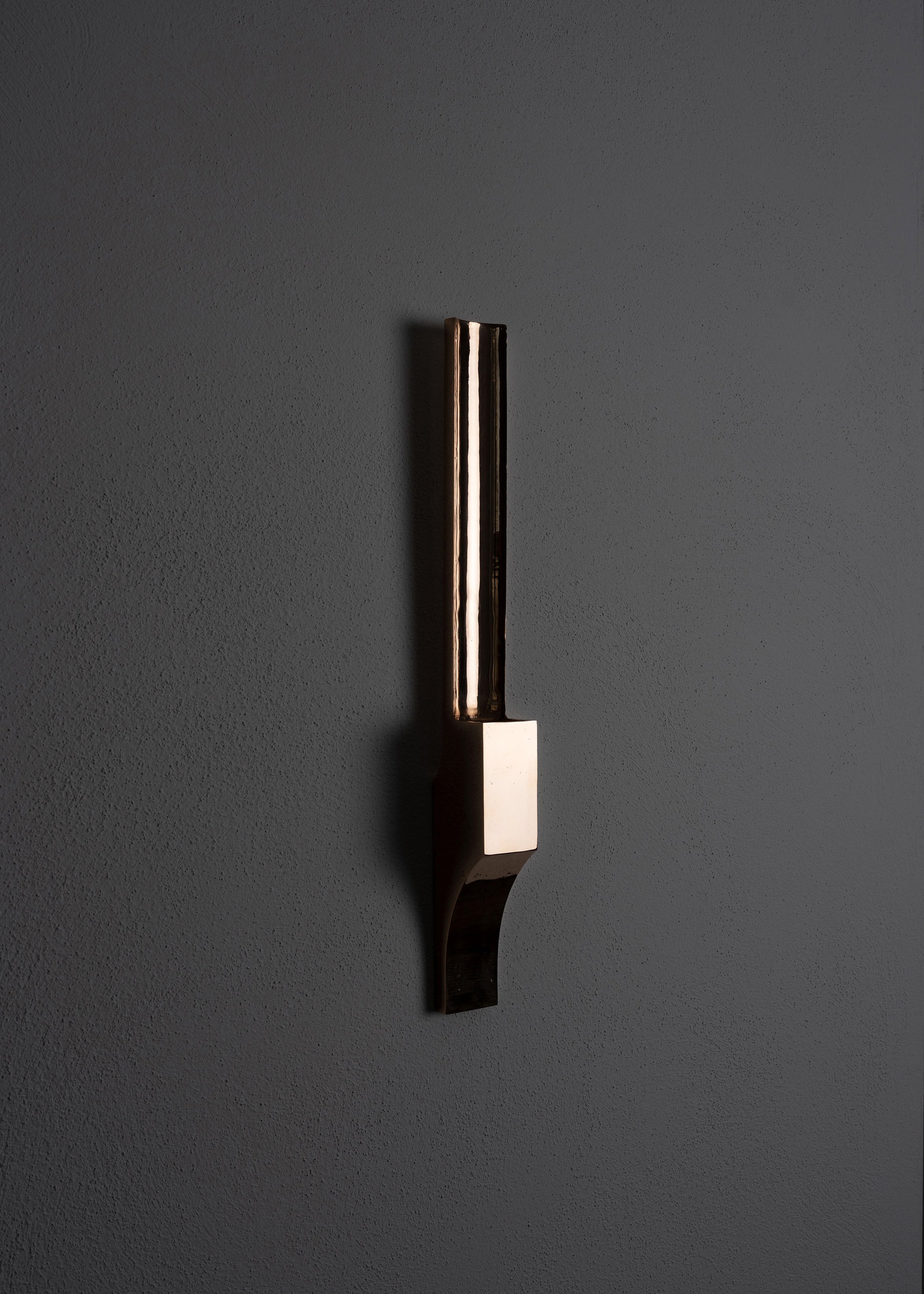 Case obj.8 - Candleholder Wall Piece by studiokhachatryan | The Oblist — handcrafted metal design