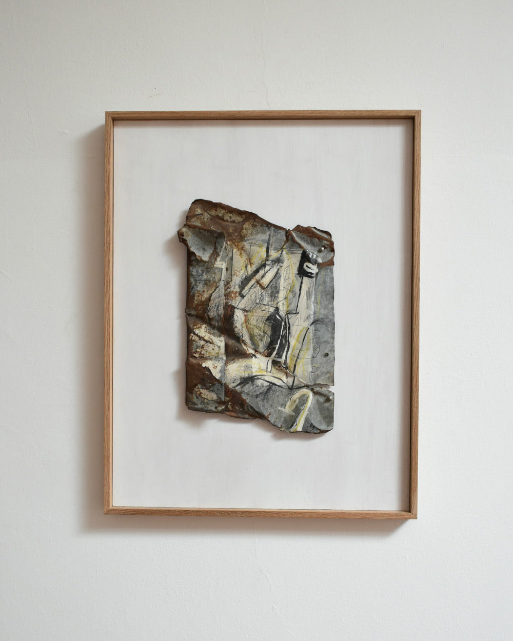 Mixed Media Artwork Painting on Metal by Gen | The Oblist — metal, contemporary design