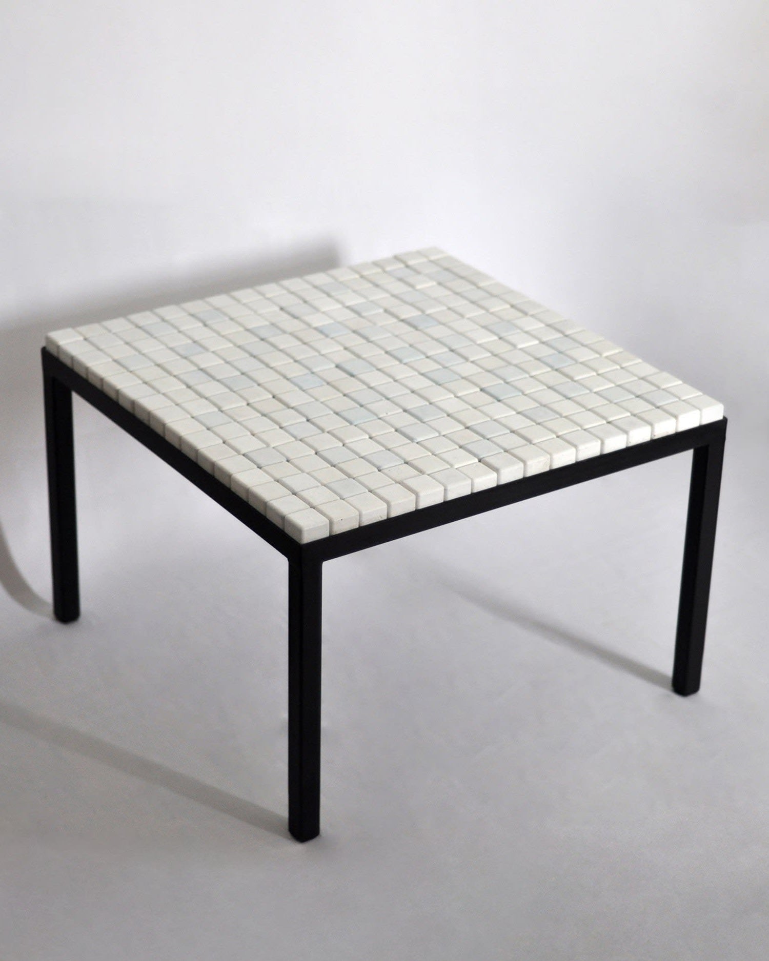 Minimalism Low Table - Concrete Cubes Collection by Studio Miriam Loellmann | The Oblist