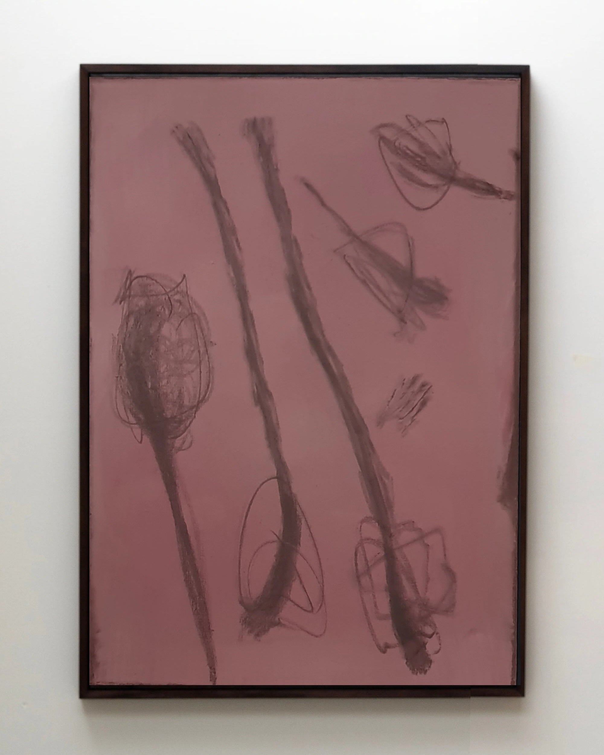 'Winter trees sleep standing' Painting